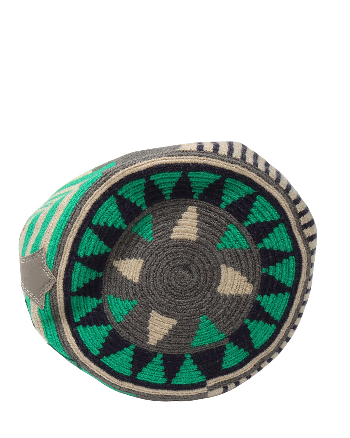 Guanabana Silver Embellished Cross Patch Bag