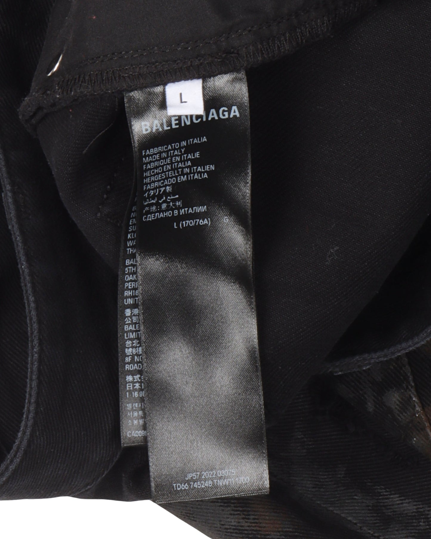 Mudshow Destroyed Baggy Jeans