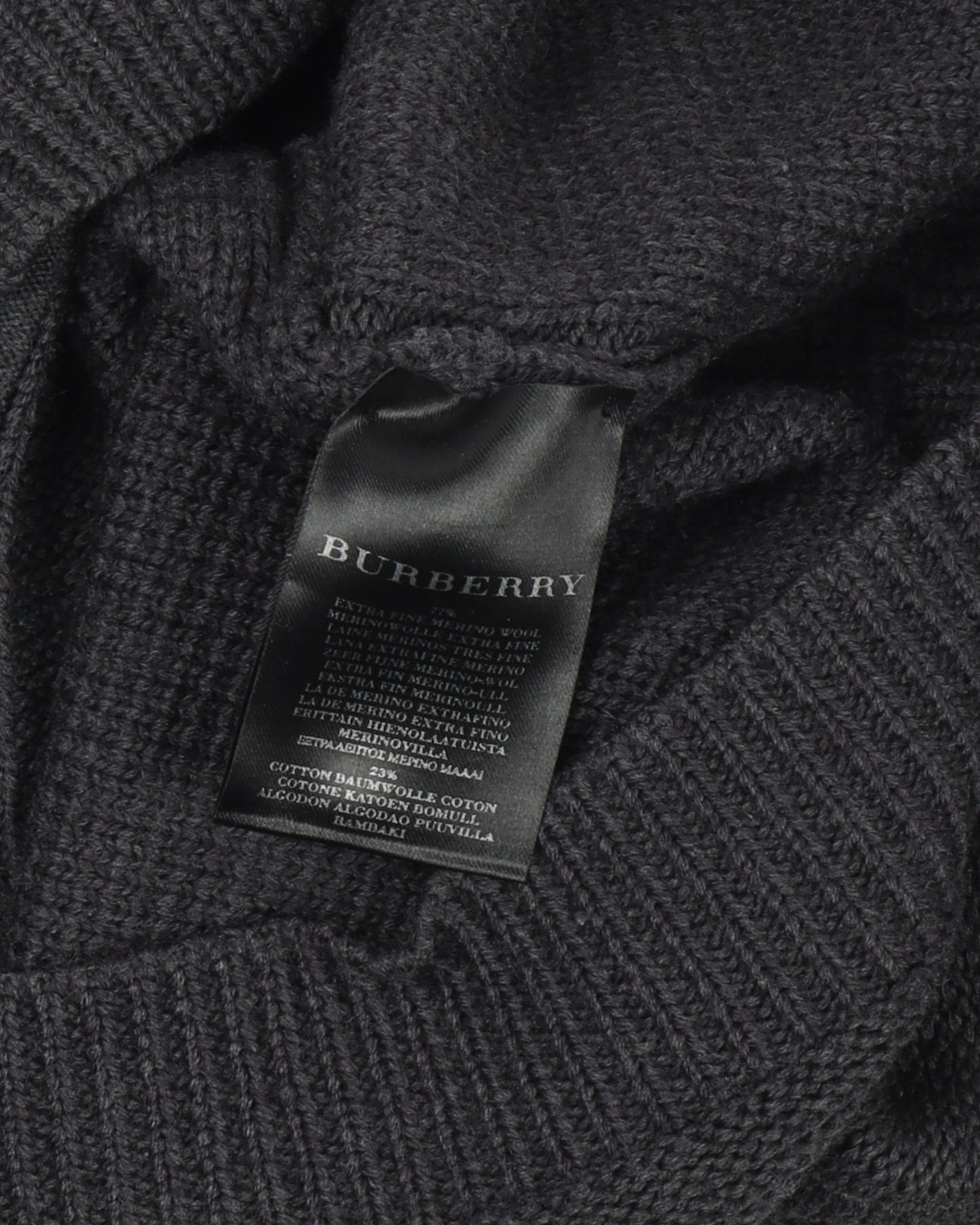 Zip Up Knit Sweater