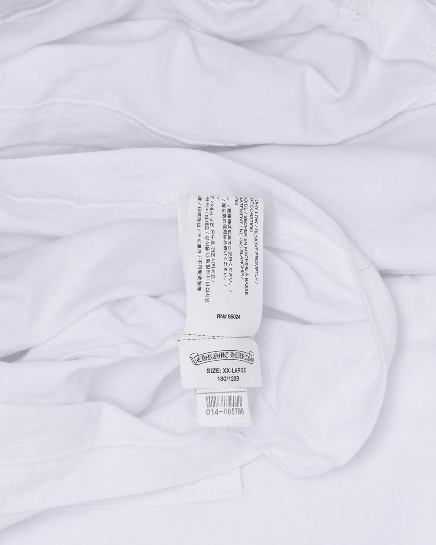 Neck Logo Long Sleeve T-Shirt