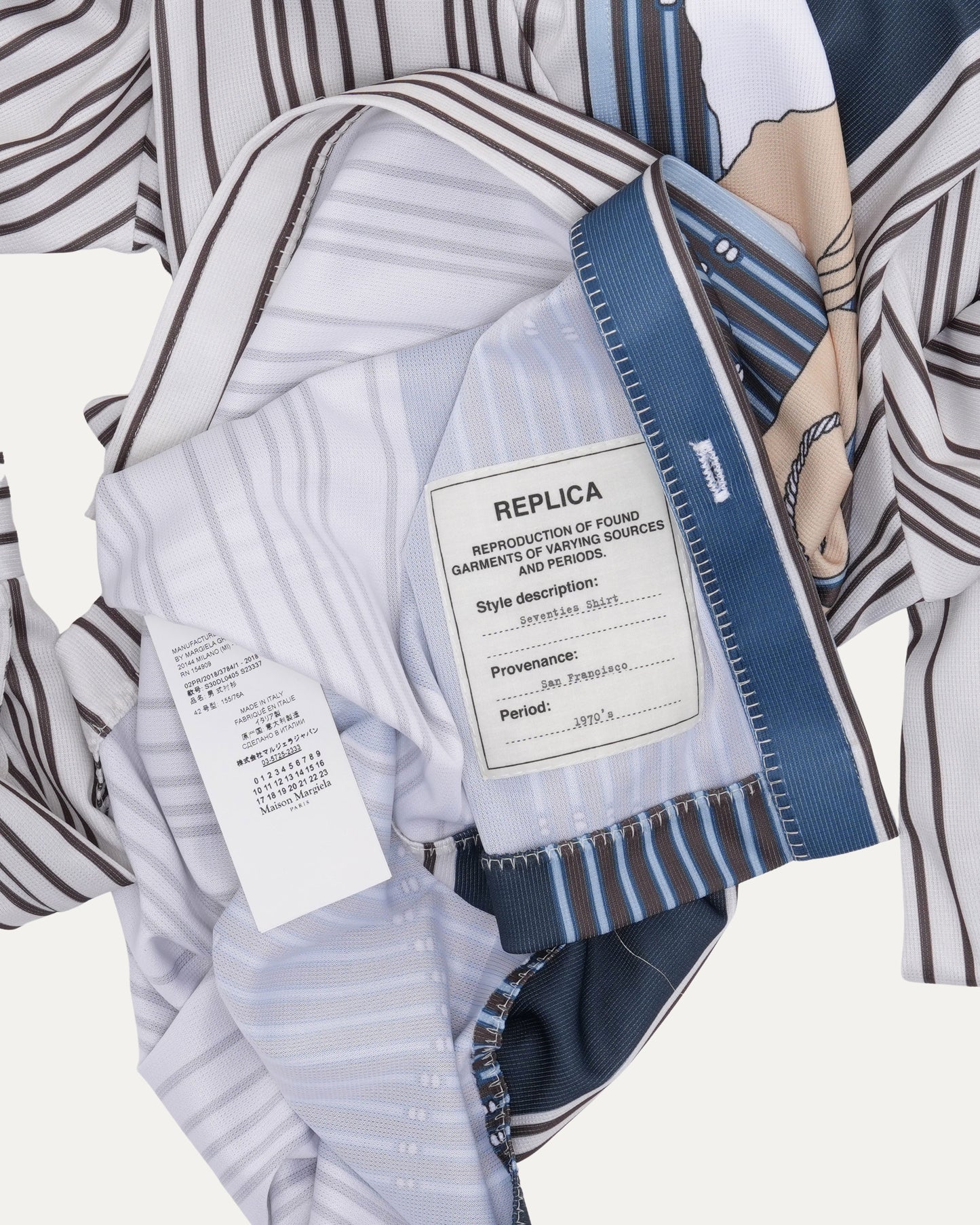 Portrait Print Seventies Shirt