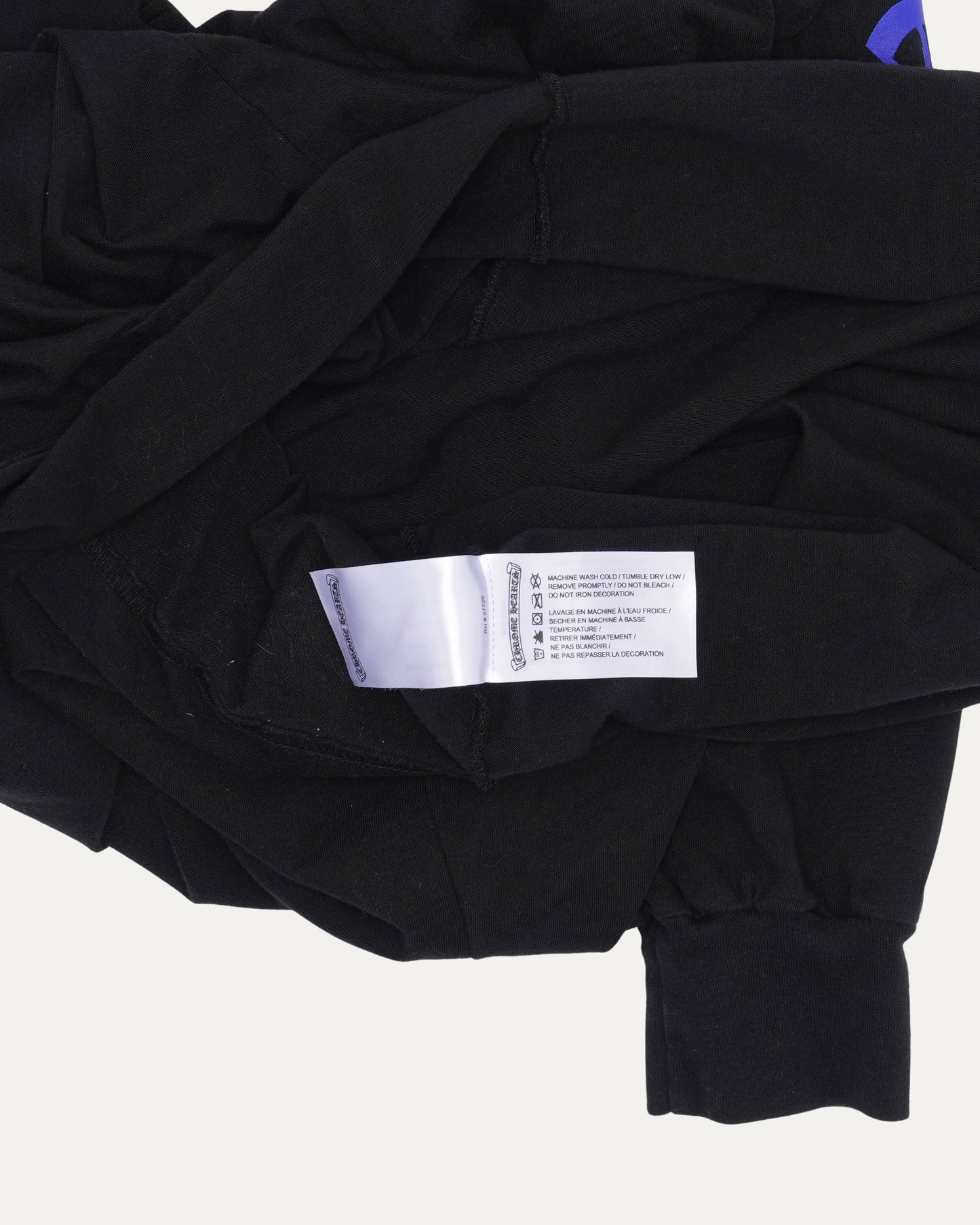 Neck Logo Pocket Long Sleeve T-Shirt