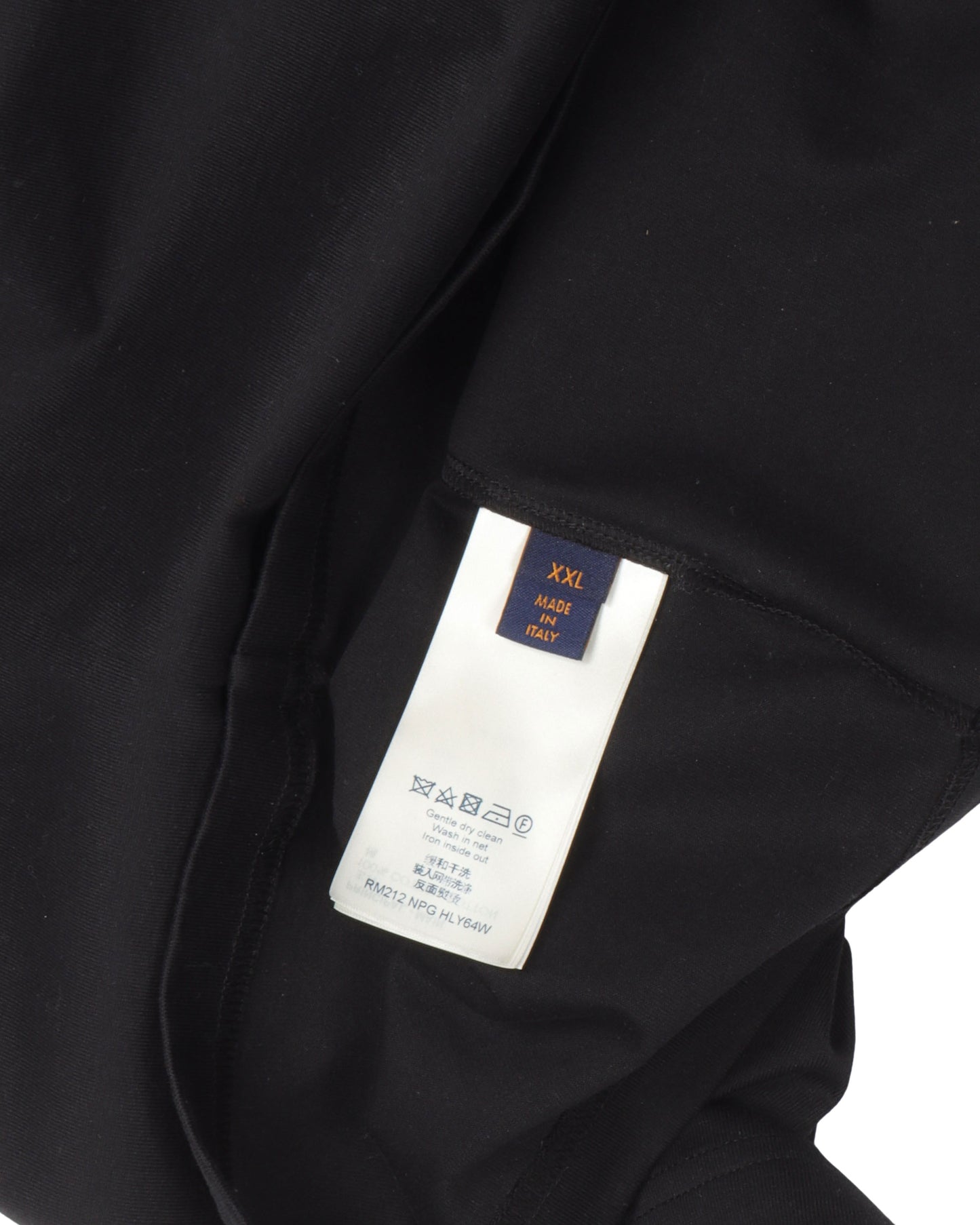 Embossed Logo Inside Out T Shirt