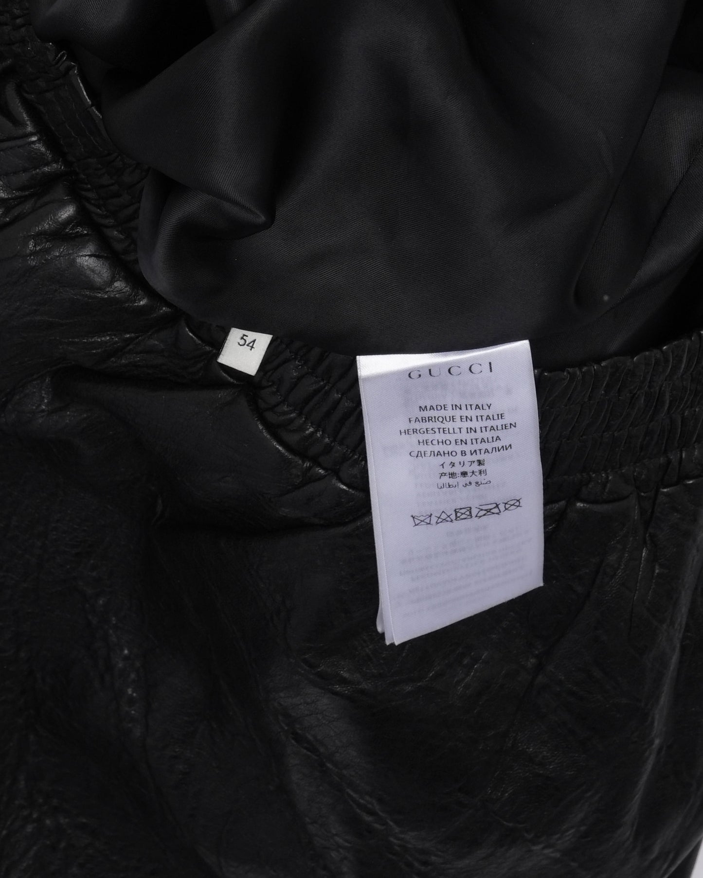 Oversized Leather Jacket