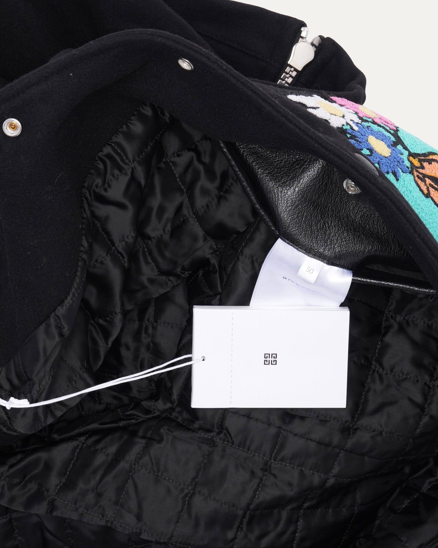 Bstroy Hooded Varsity Jacket