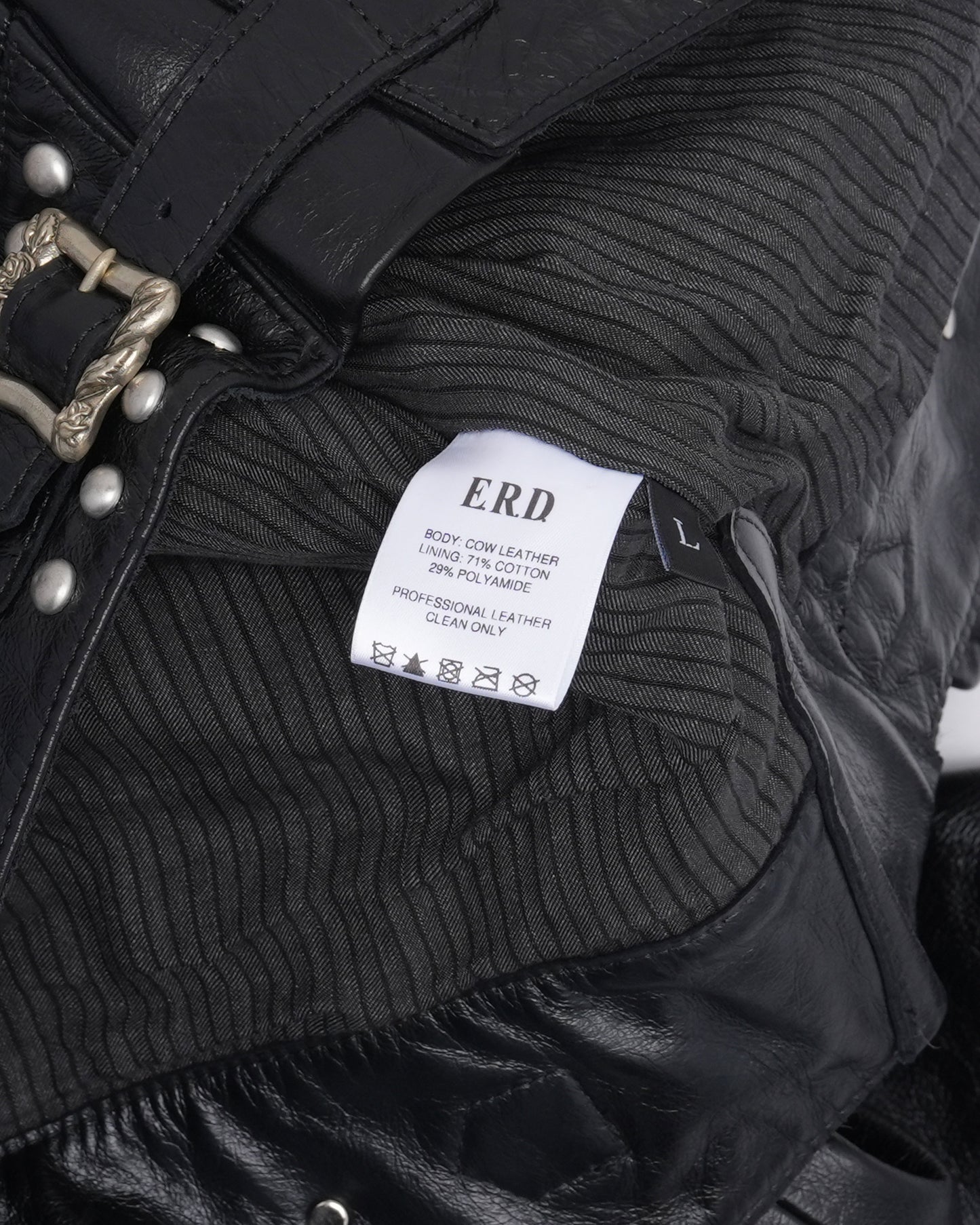 Studded Scorpio Rising Leather Jacket