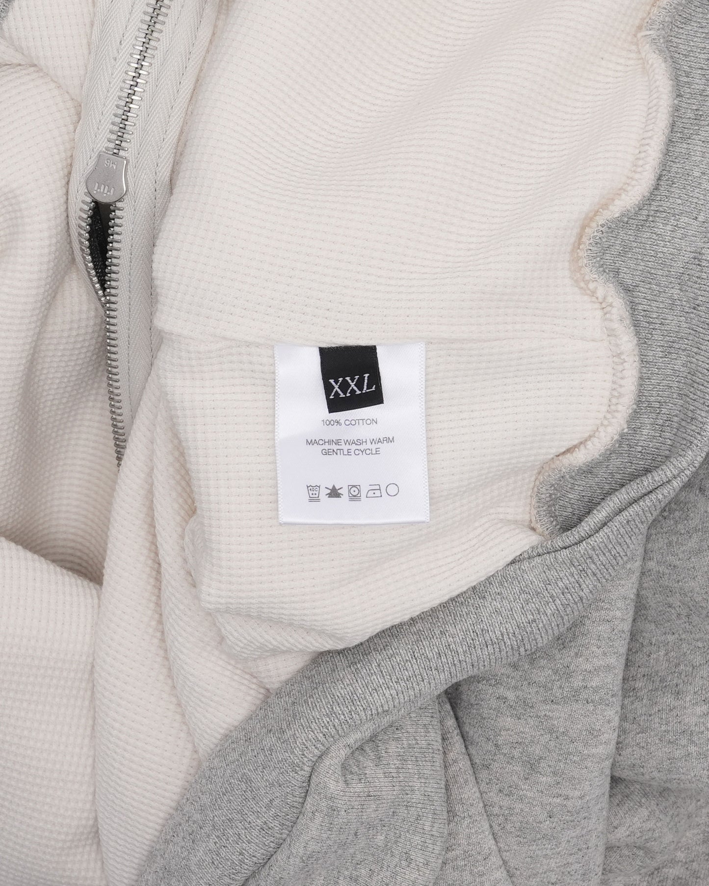 Patchwork Assemblage Zip Up Hoodie