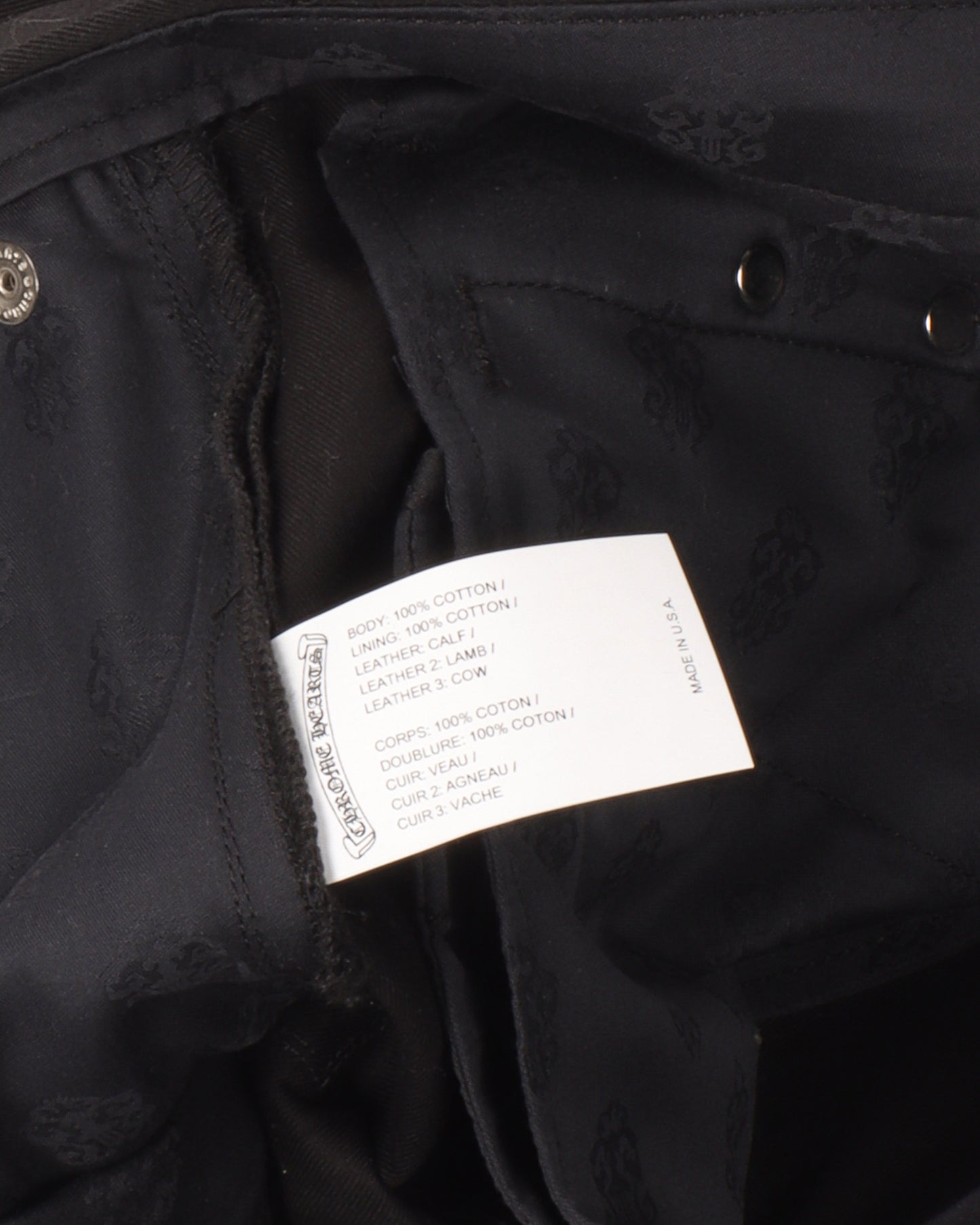 Cross Patch Chino Pants