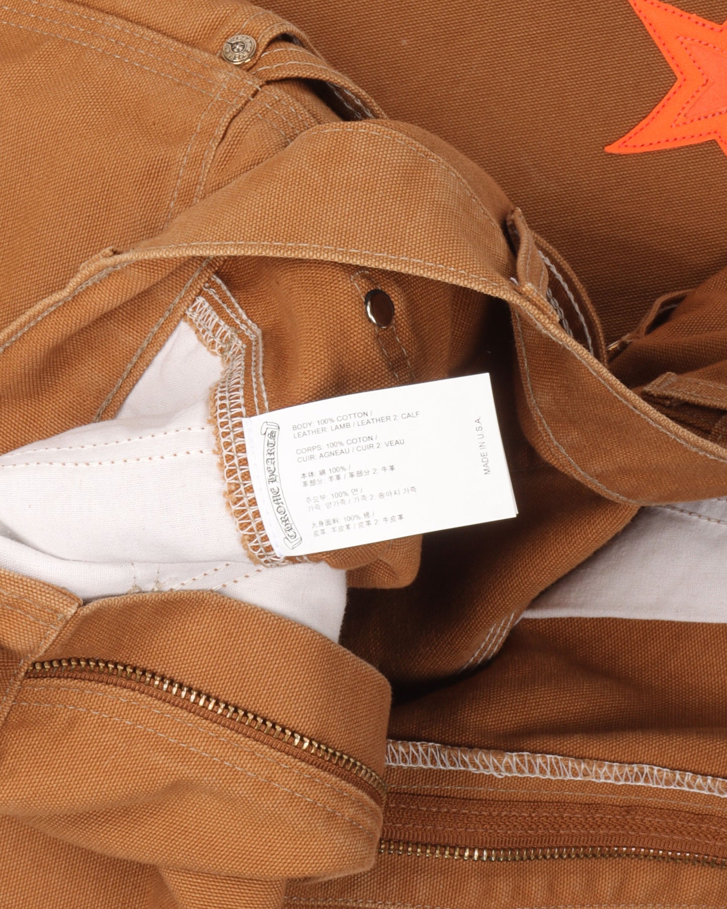Vegas Exclusive Carhartt Star Patch Double Knee Carpenter Pants