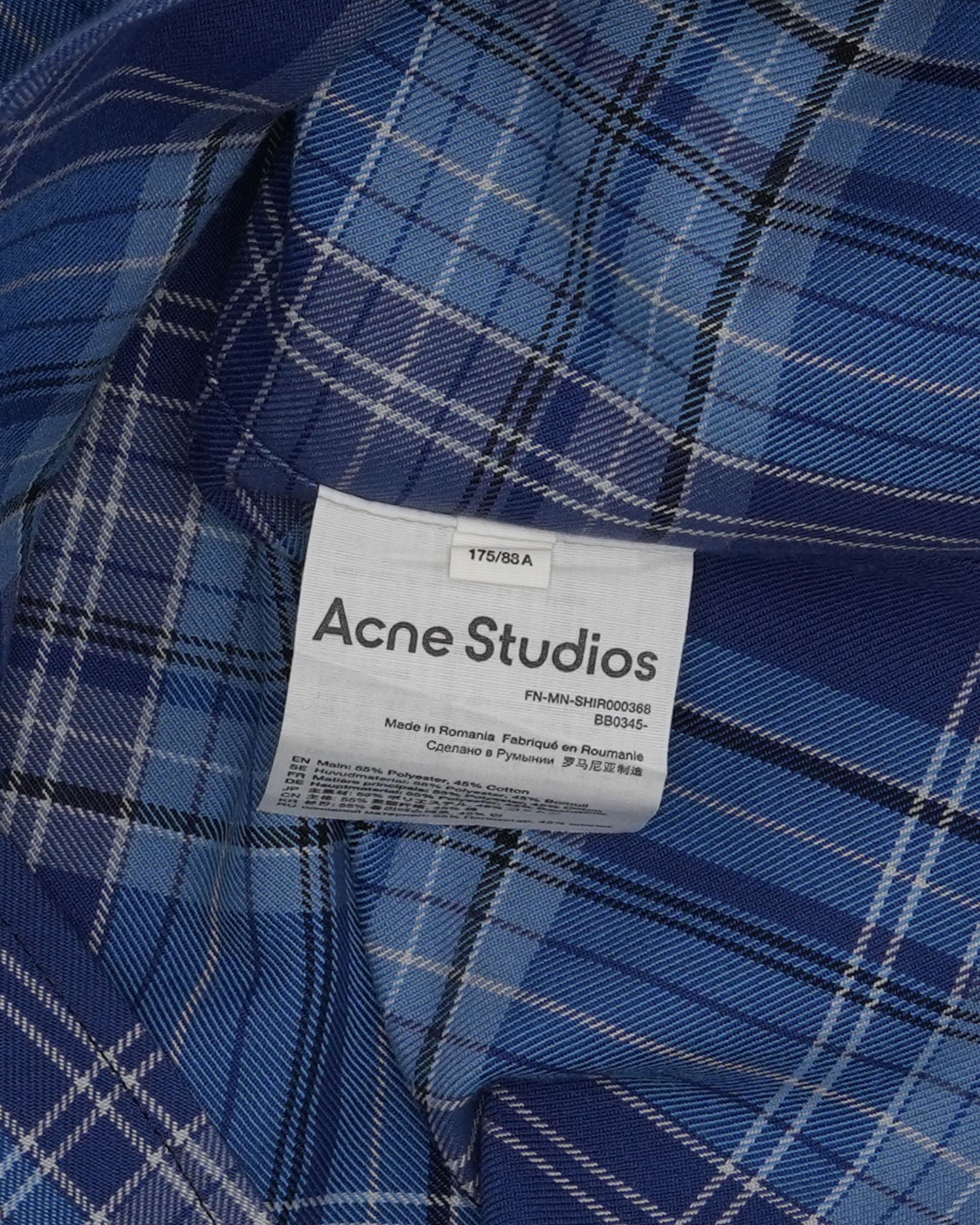 Plaid Boxy Shirt