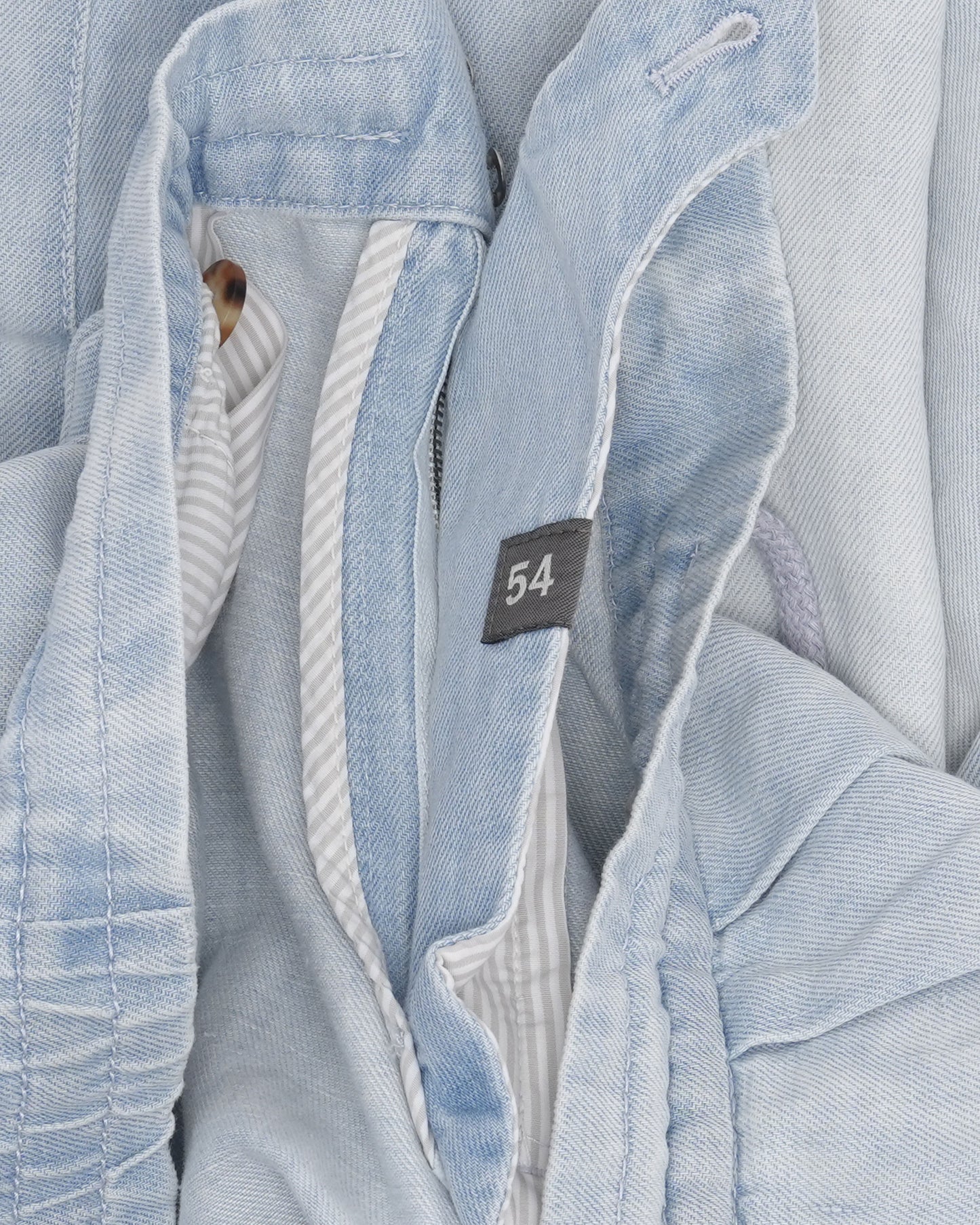 Linen Blend Pleated Drawstring Pants