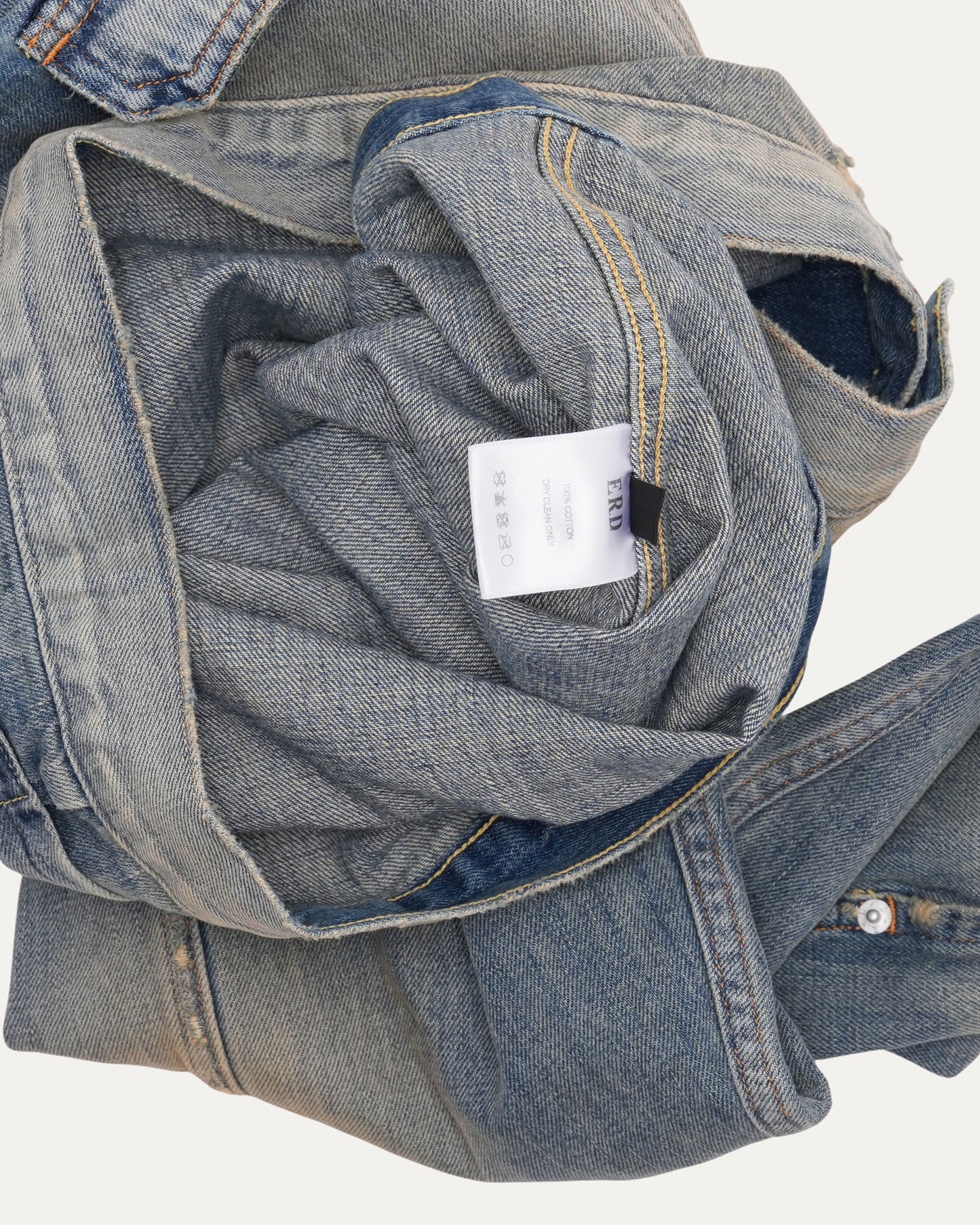 Type-VII Denim Jacket Pin Assemblage