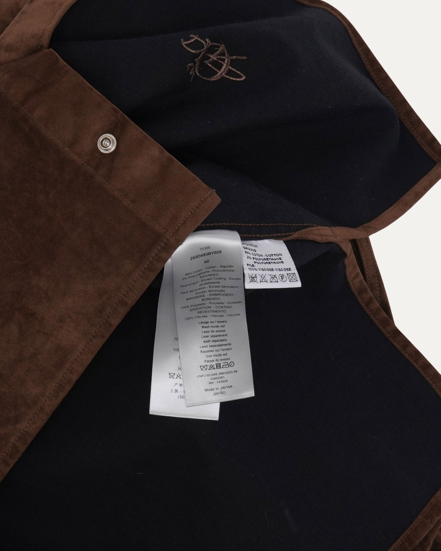 Cactus Jack Faux Suede Shirt