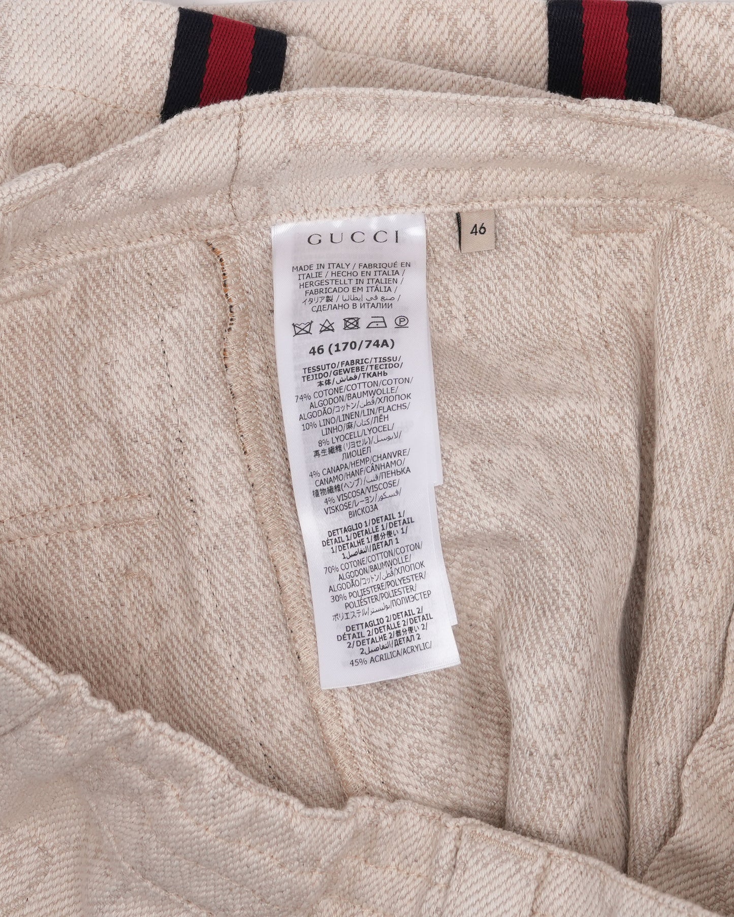 GG Monogram Jacquard Bermuda Shorts