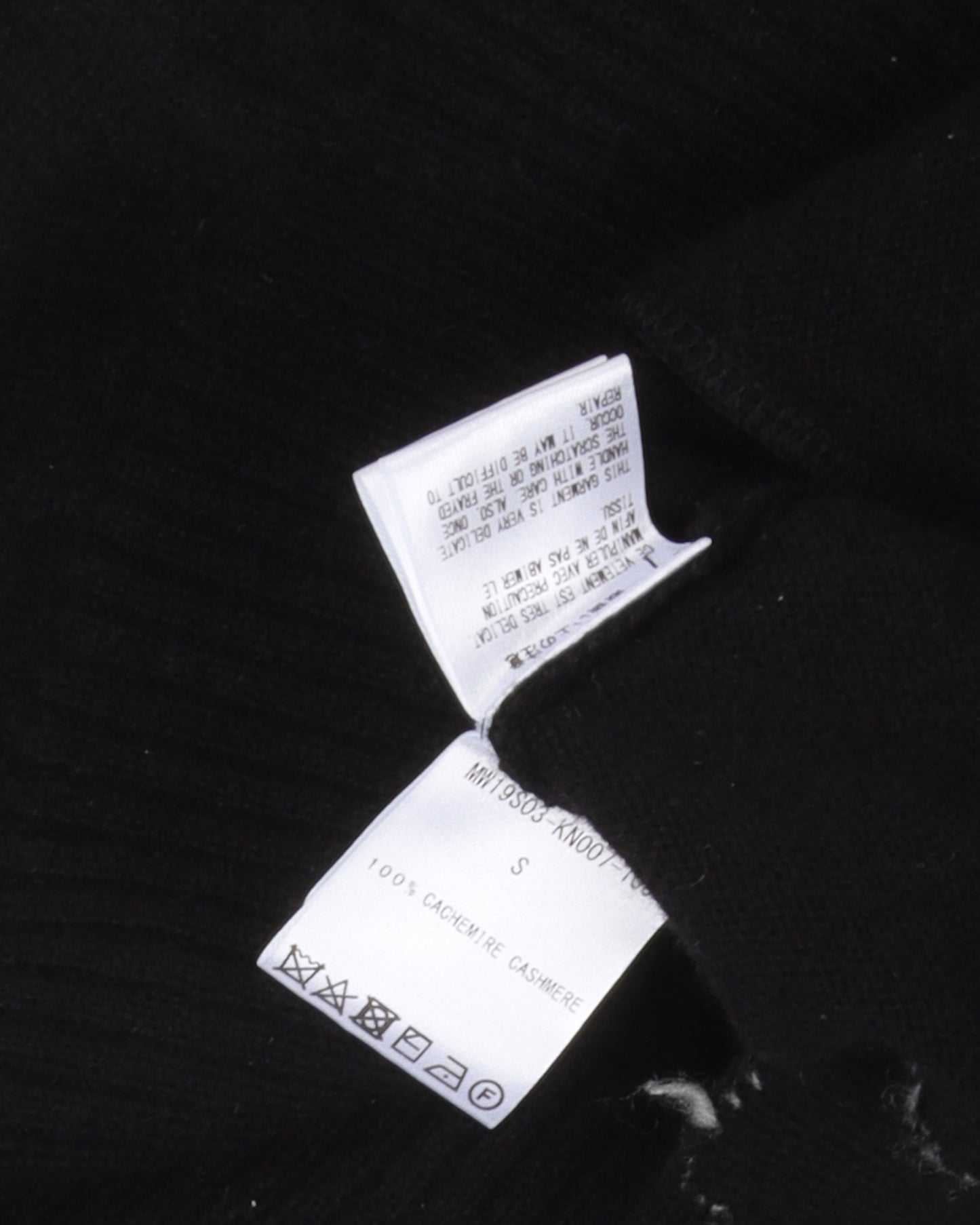 Cashmere Skull & Crossbones Cardigan Sweater