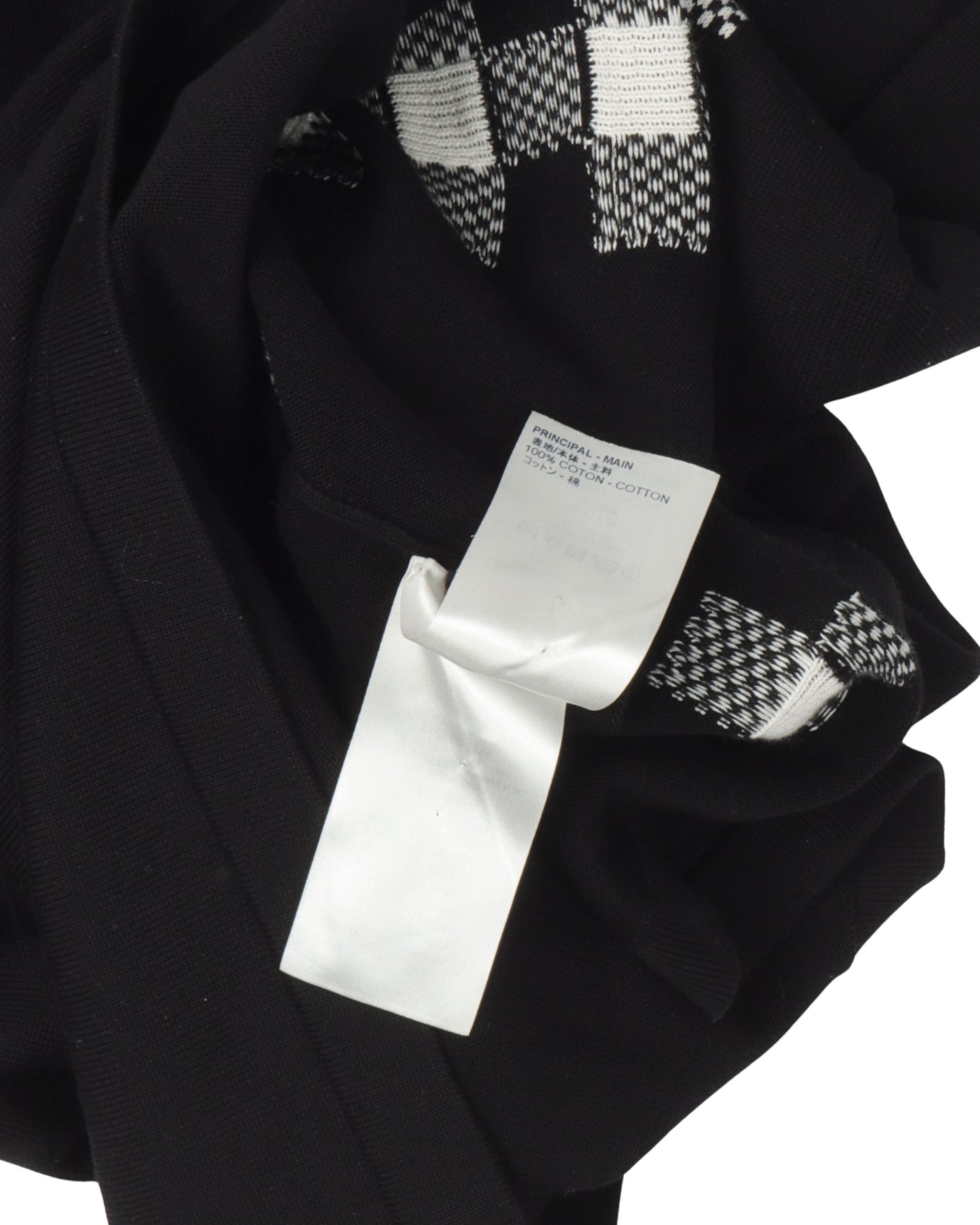 Damier Stripe Jacquard T-Shirt