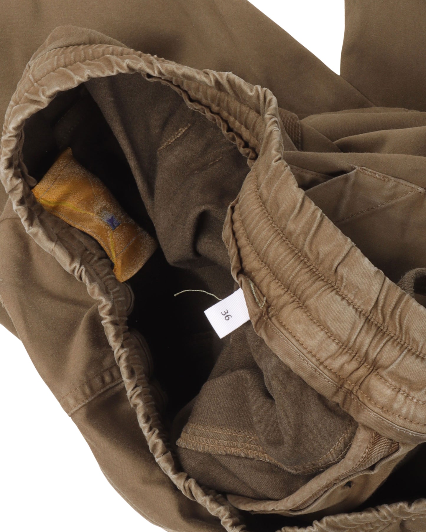 Drop Crotch Drawstring Cargo Pants