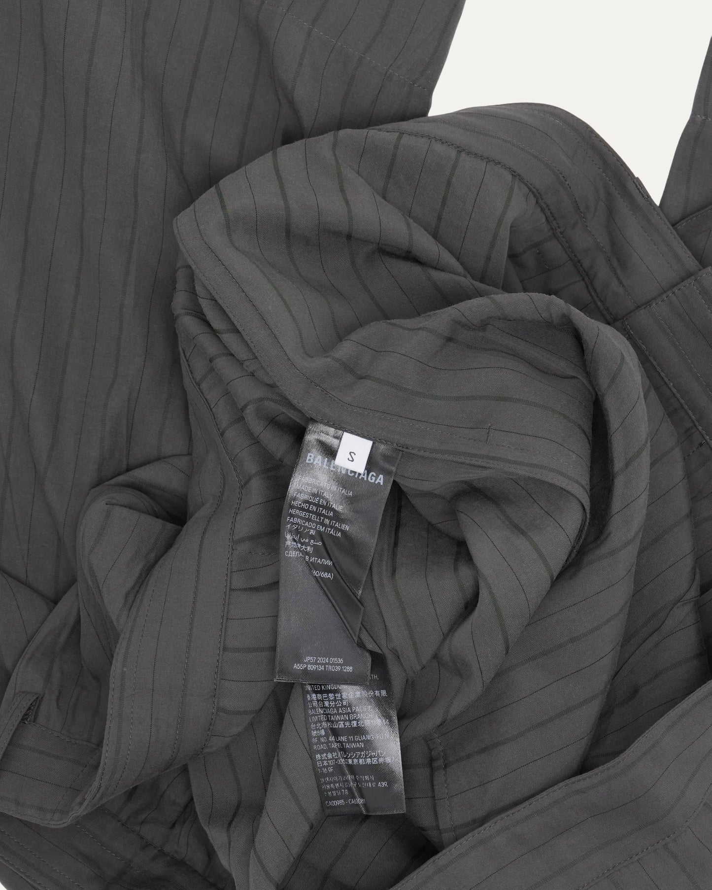 Striped Drawstring Trousers