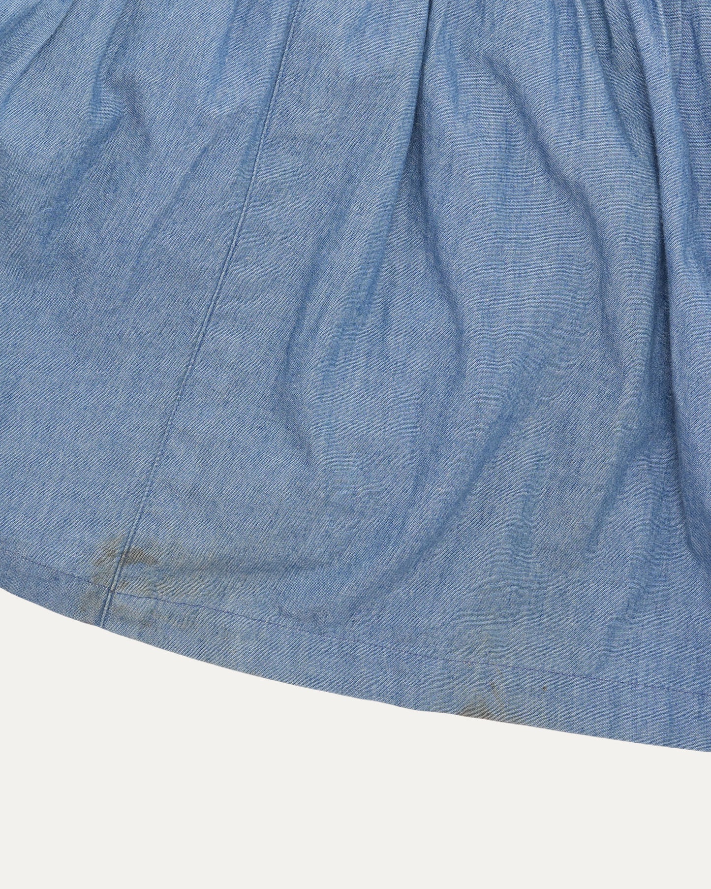 Tsumori Chisato Denim Hooded Anorak Dress