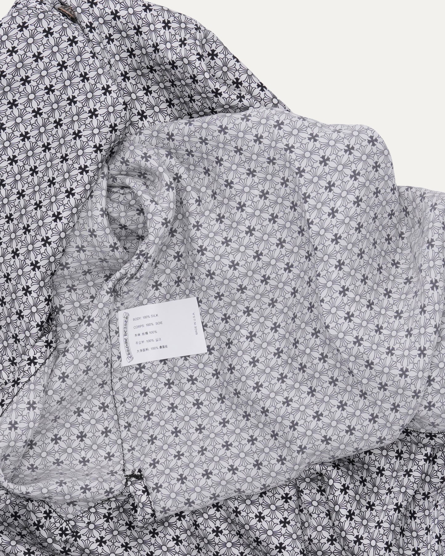 Silk Monogram Mahal Kita Shirt