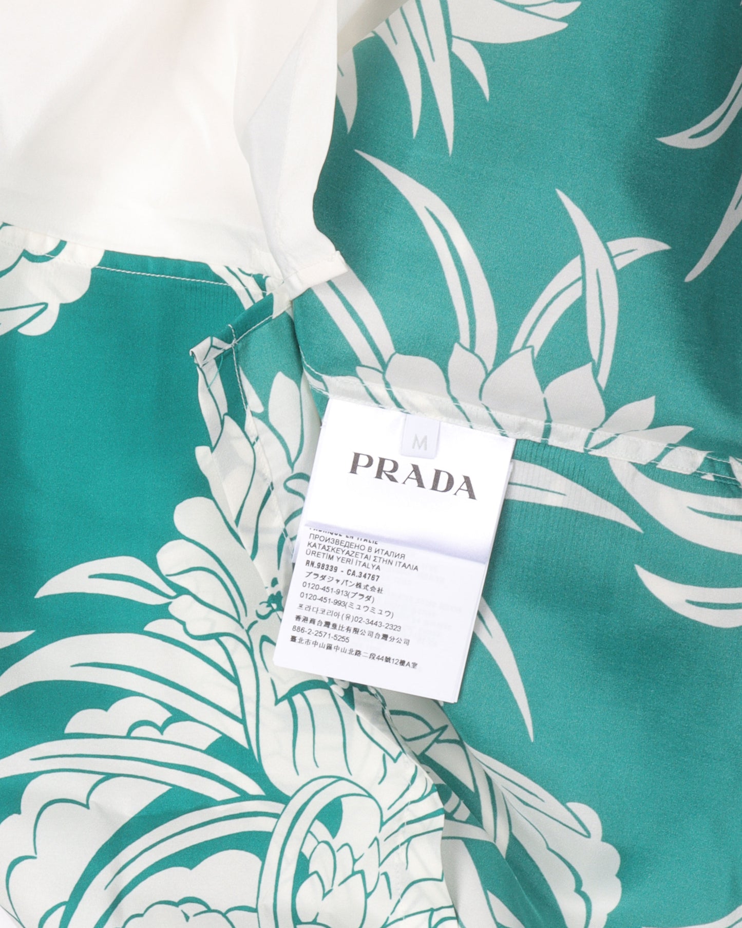 Double Match Silk Shirt