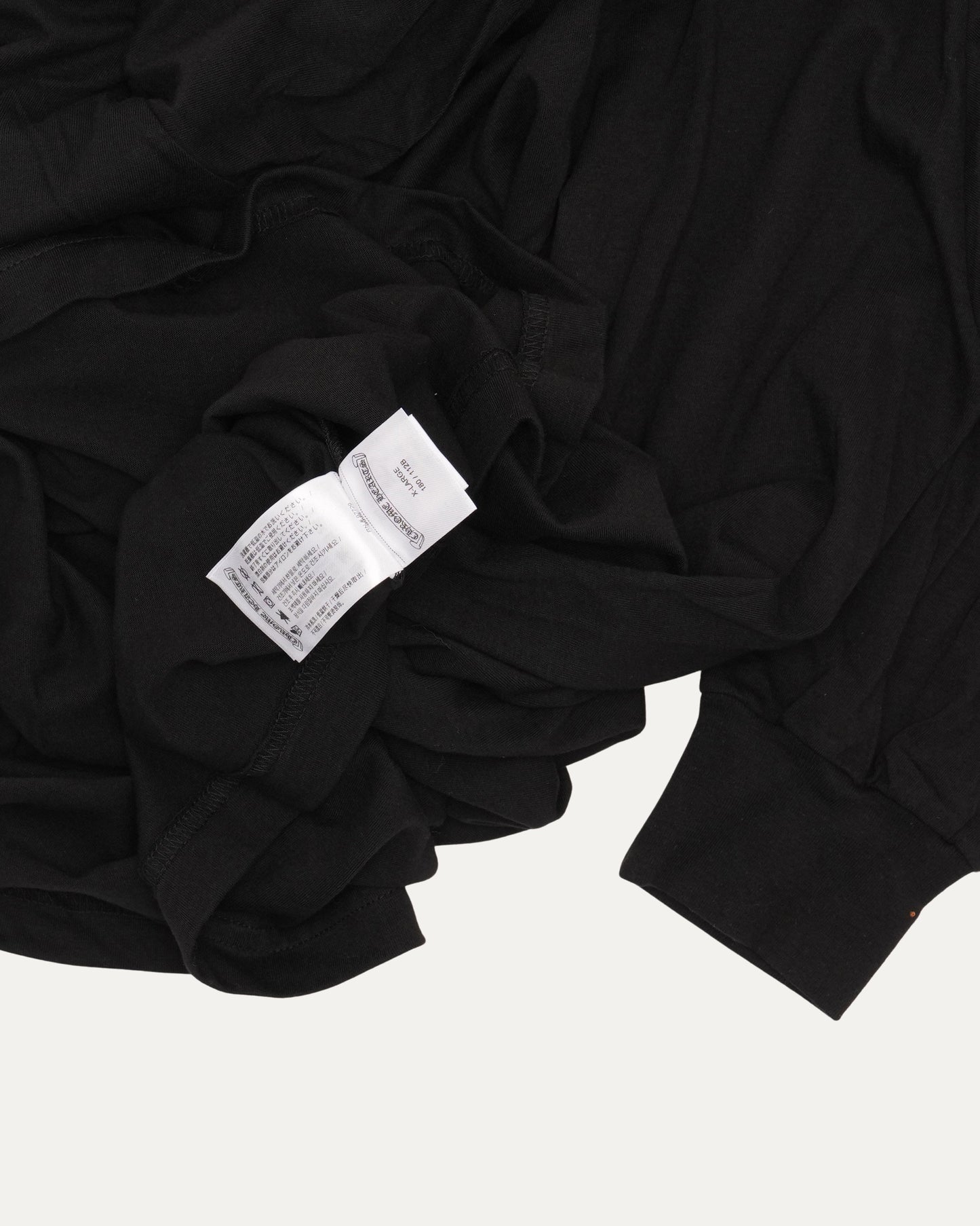Neck Logo Long Sleeve Pocket T-Shirt