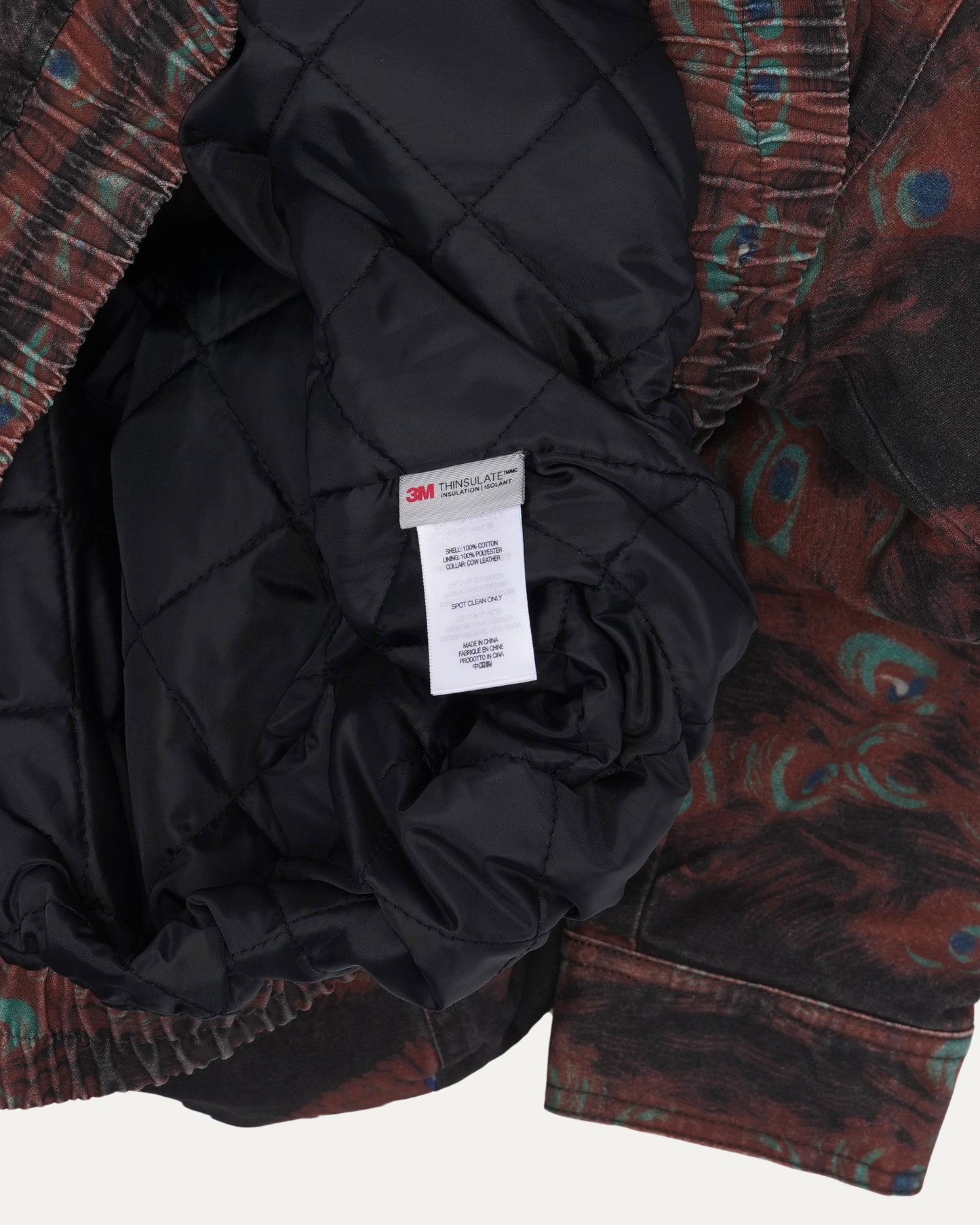 FW23 Leather Collar Utility Jacket