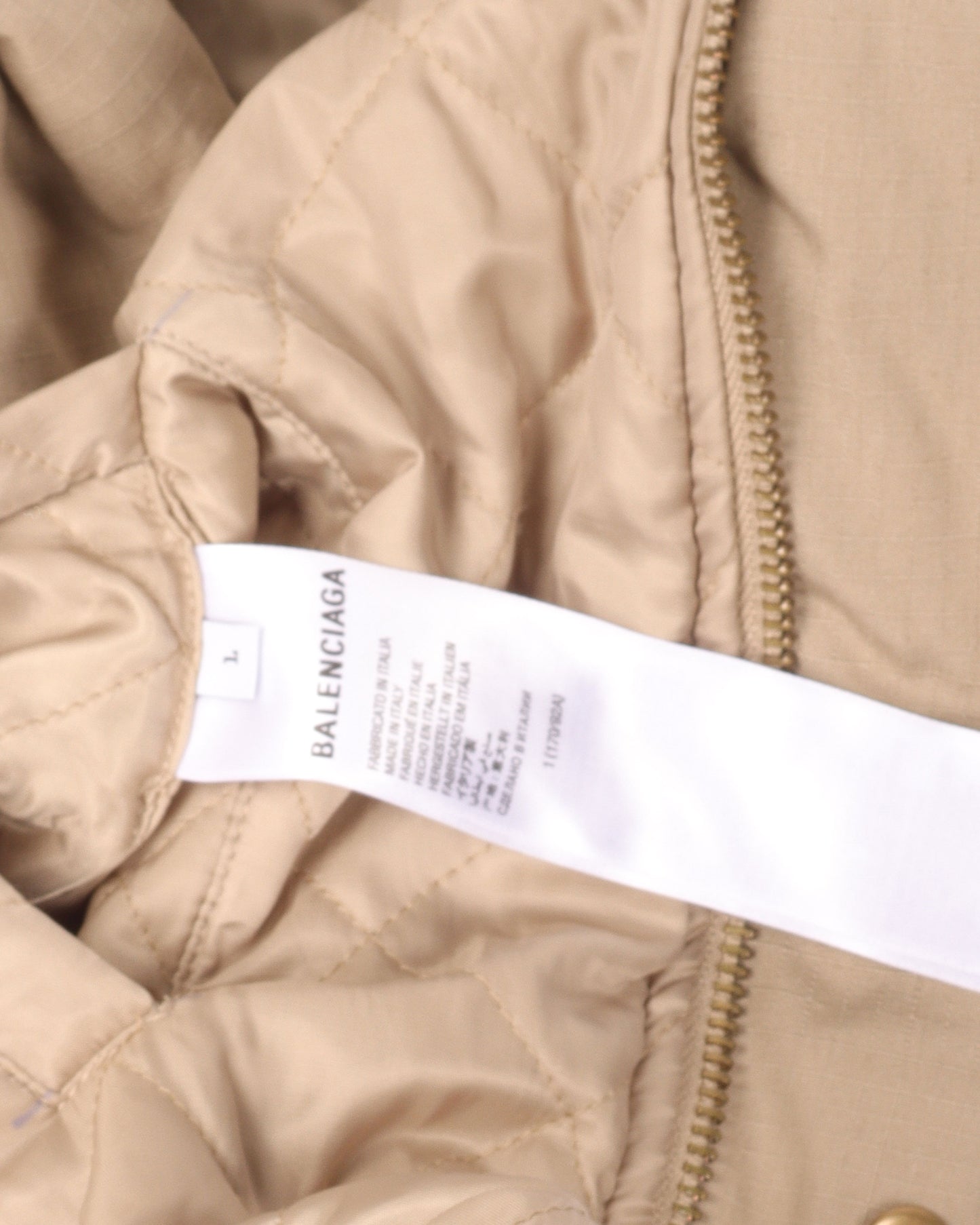 Quilted Bomber Jacket