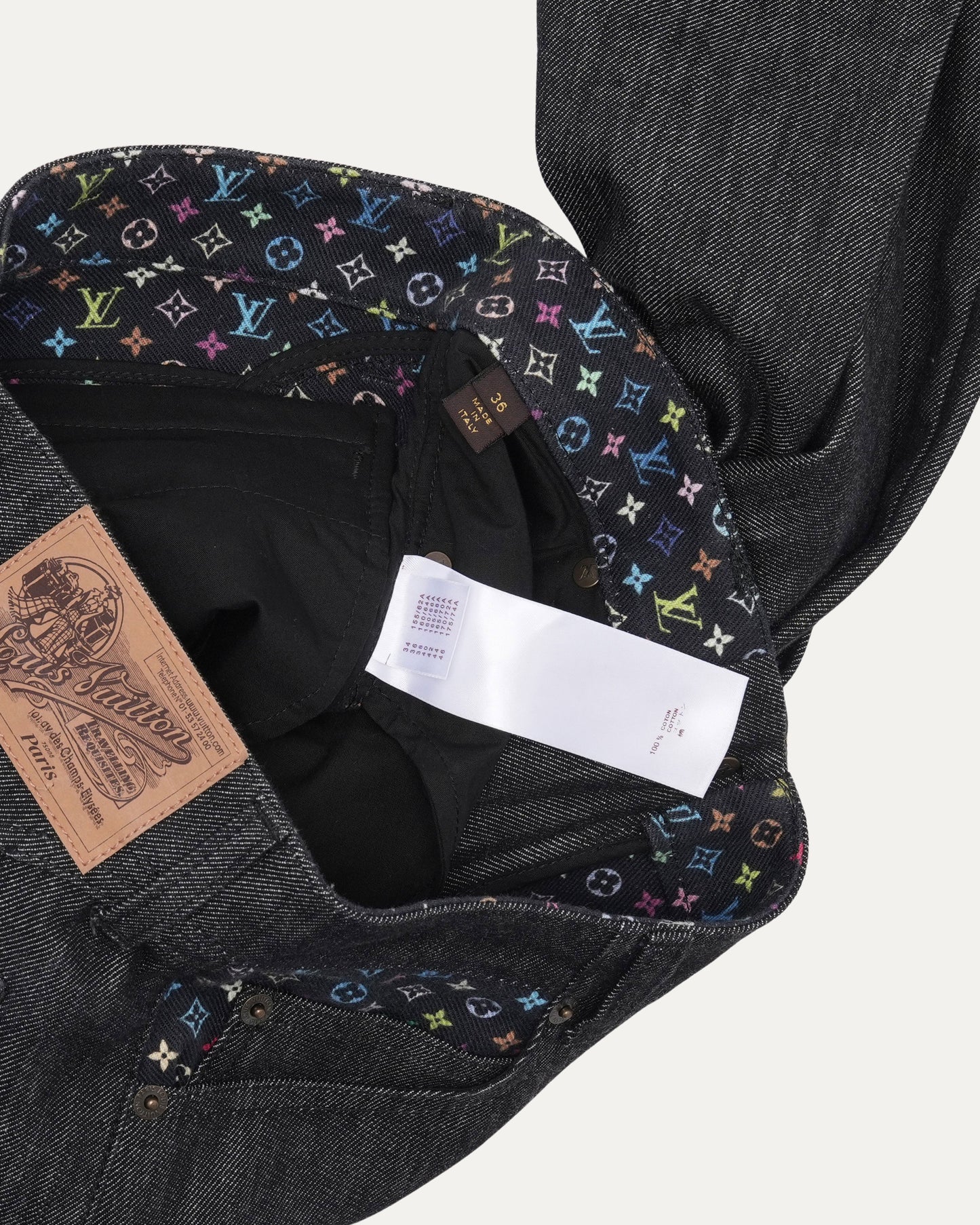 Murakami Multicolor Monogram Jeans