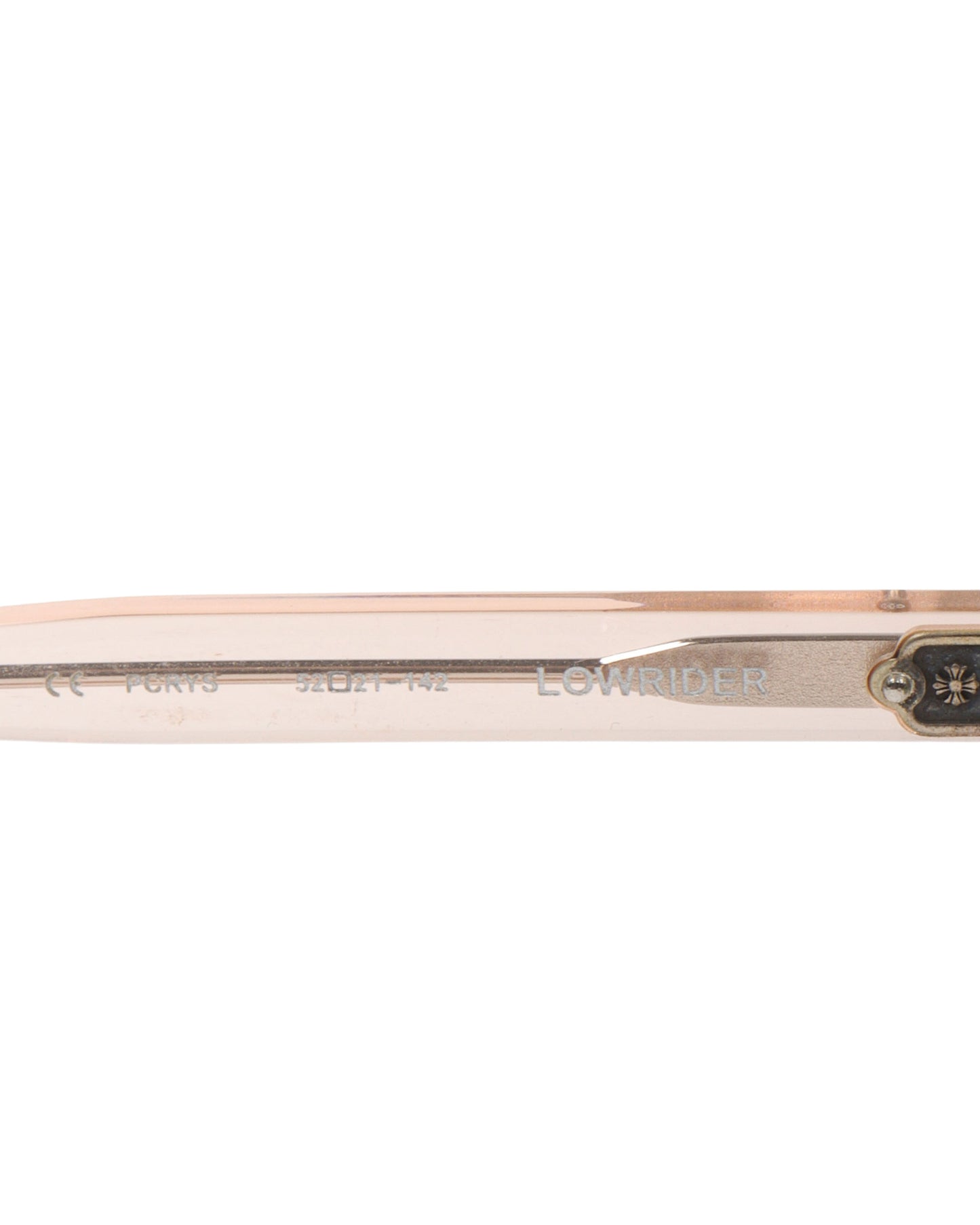 Transparent Lowrider Sunglasses