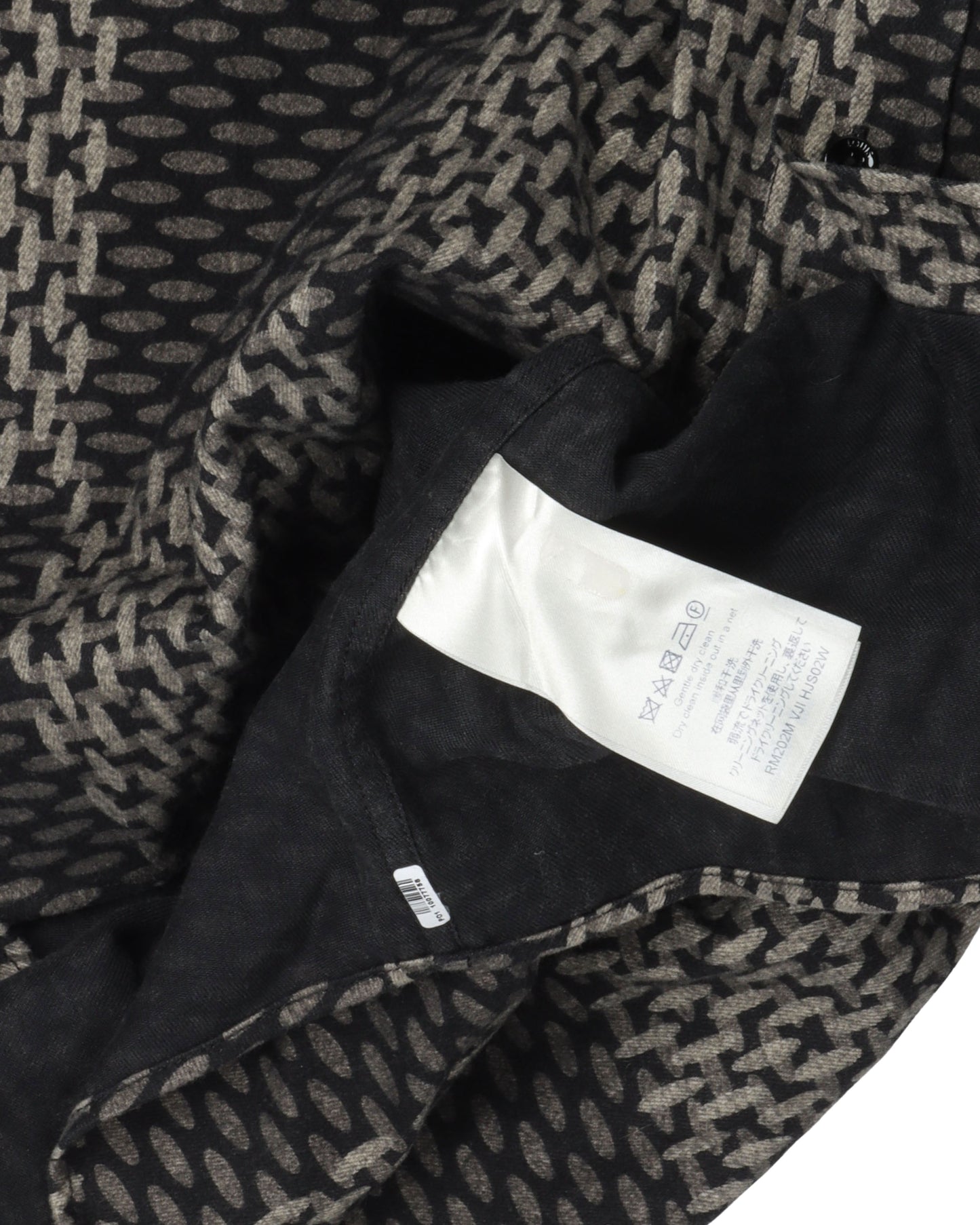 Nigo MNGM Waves Giant Damier Flannel Shirt