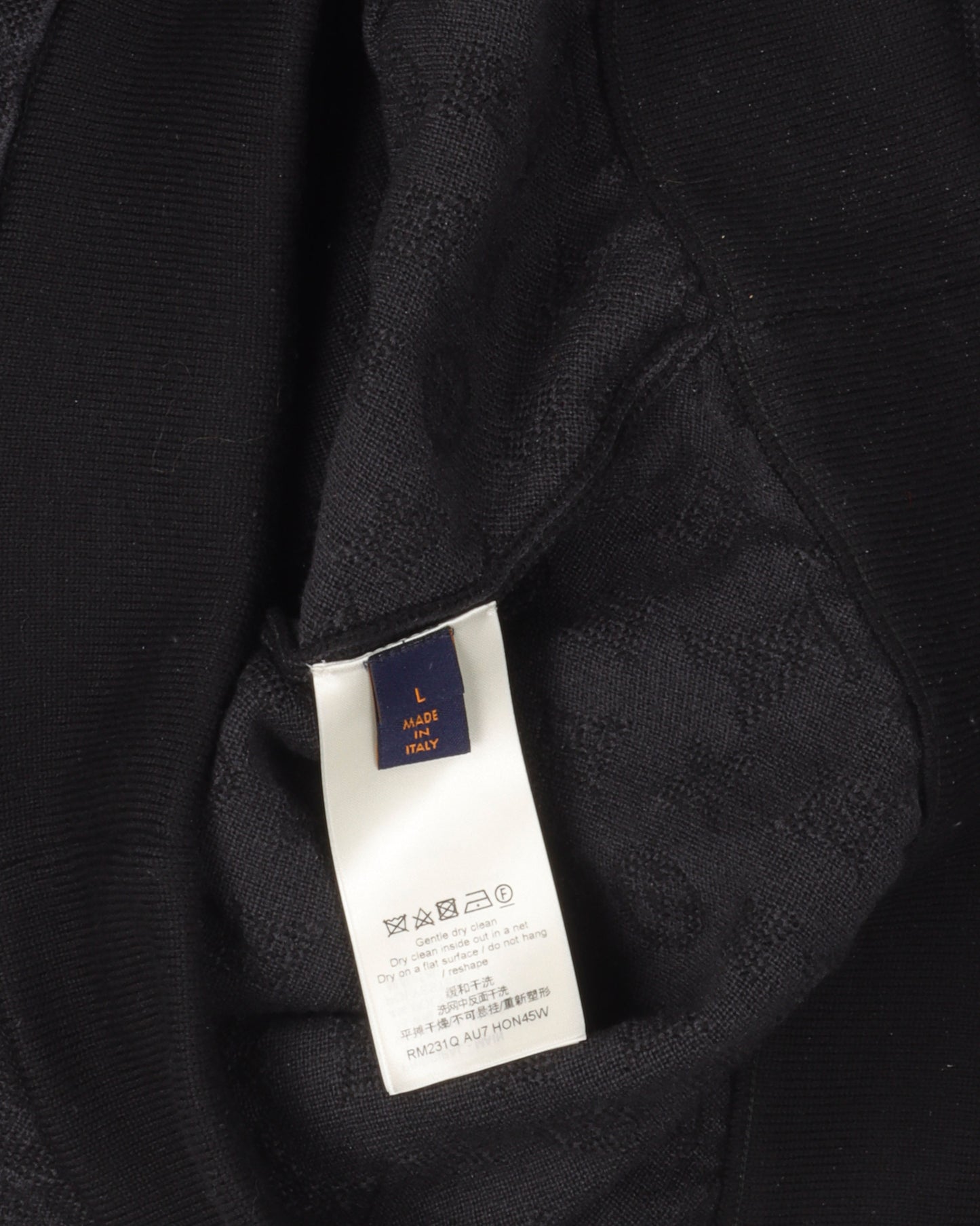 Monogram Jacquard Knit Hoodie