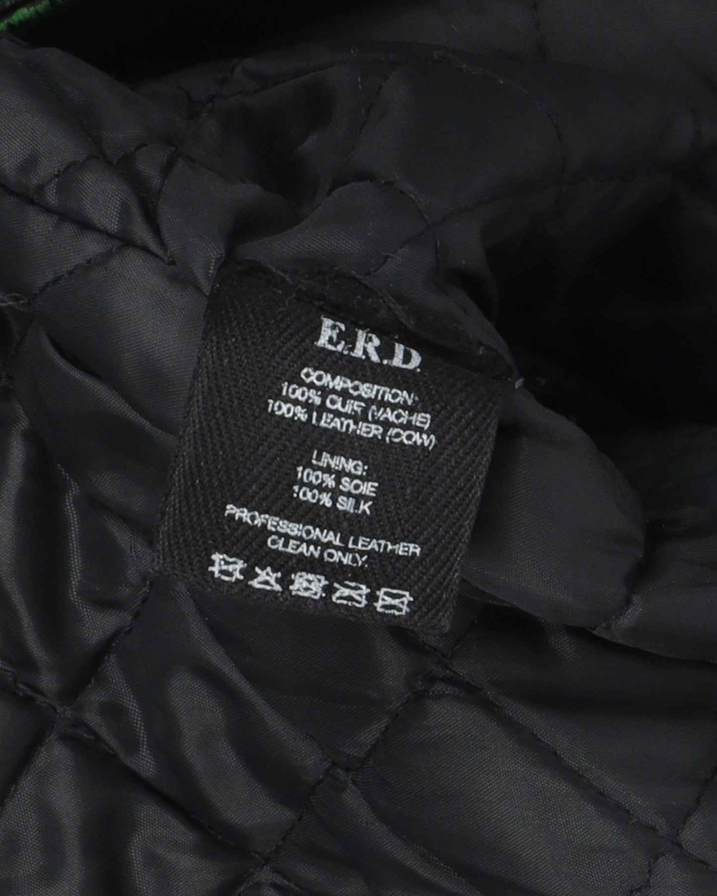 Spiked & Painted Leather Jacket