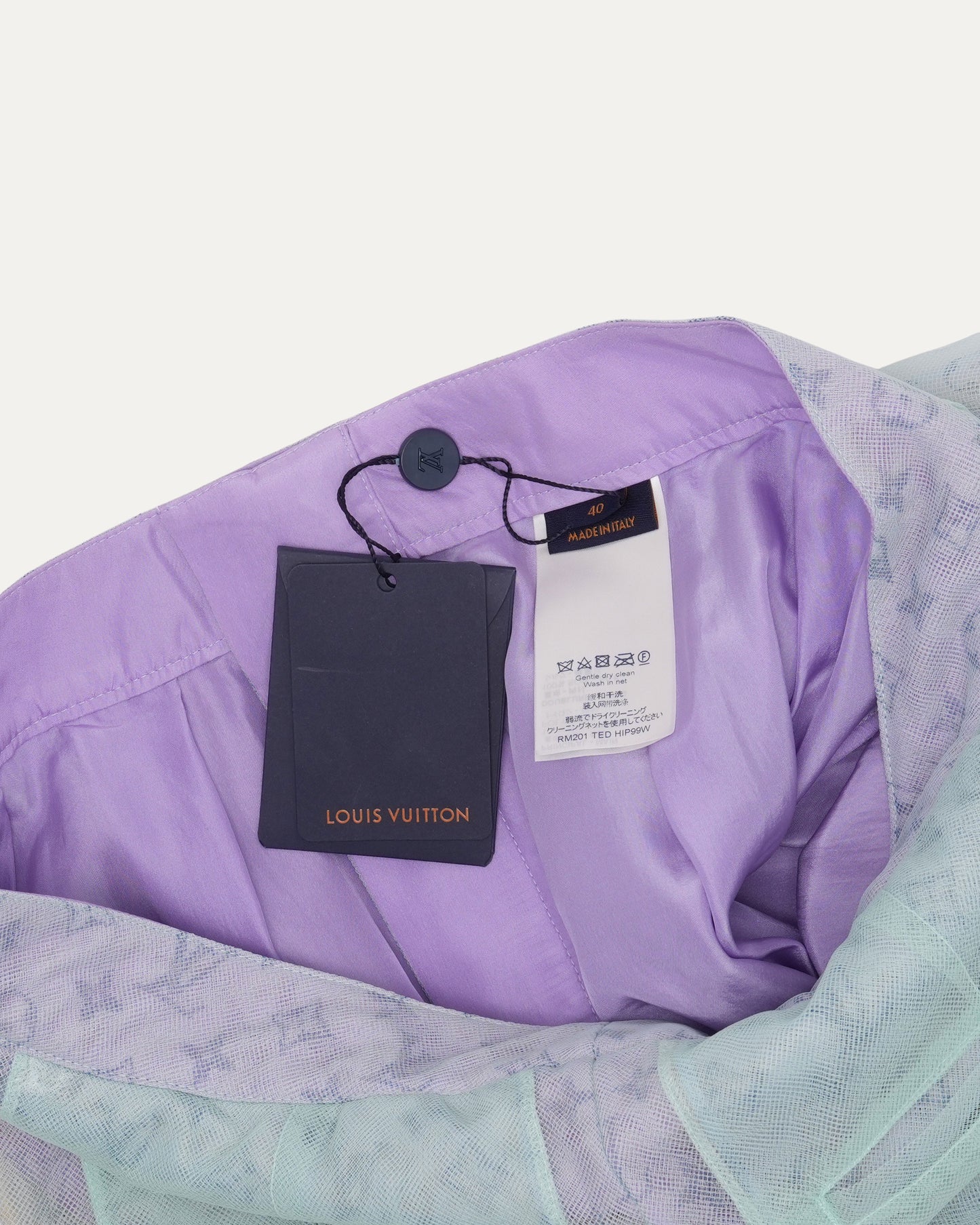 Multicolor Monogram Tulle Gardening Shorts