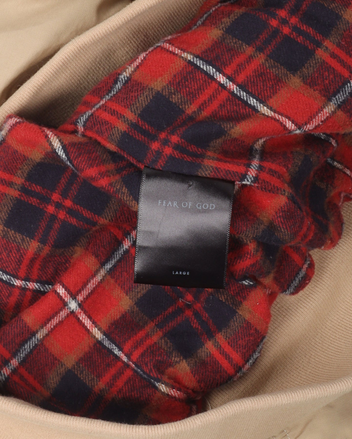 Barney's Exclusive Flannel Lined Bomber Jacket