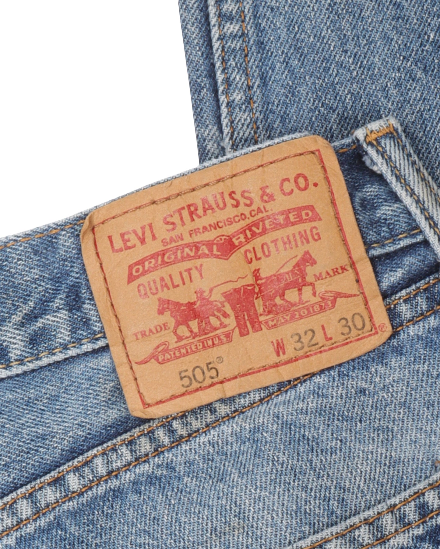 Levi's 505 Distressed Jeans