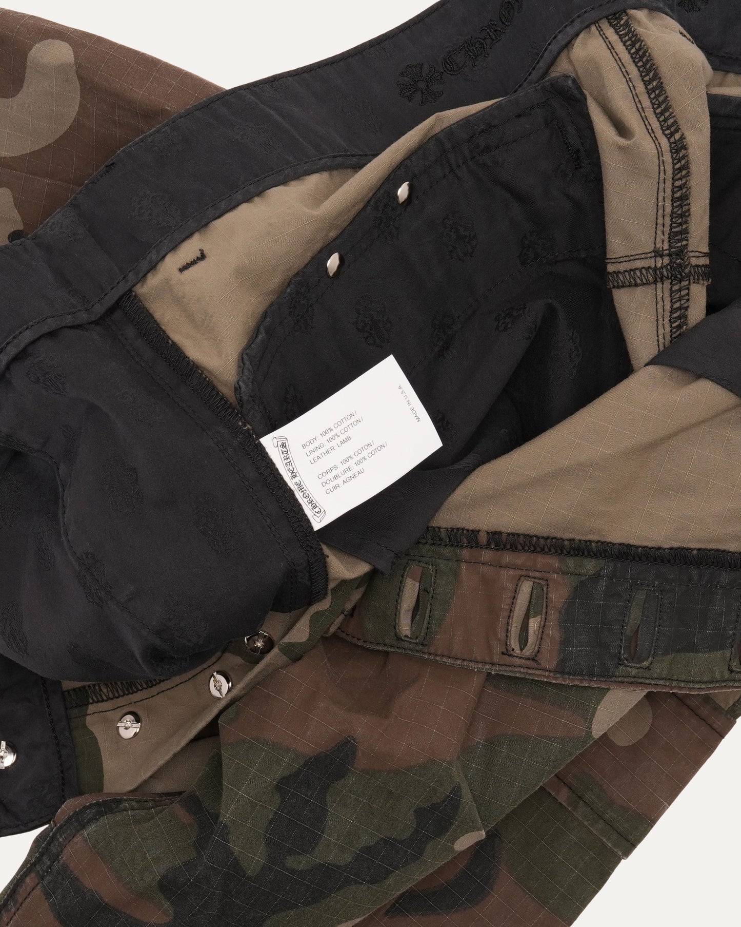 Devil Dog Camouflage Cargo Shorts