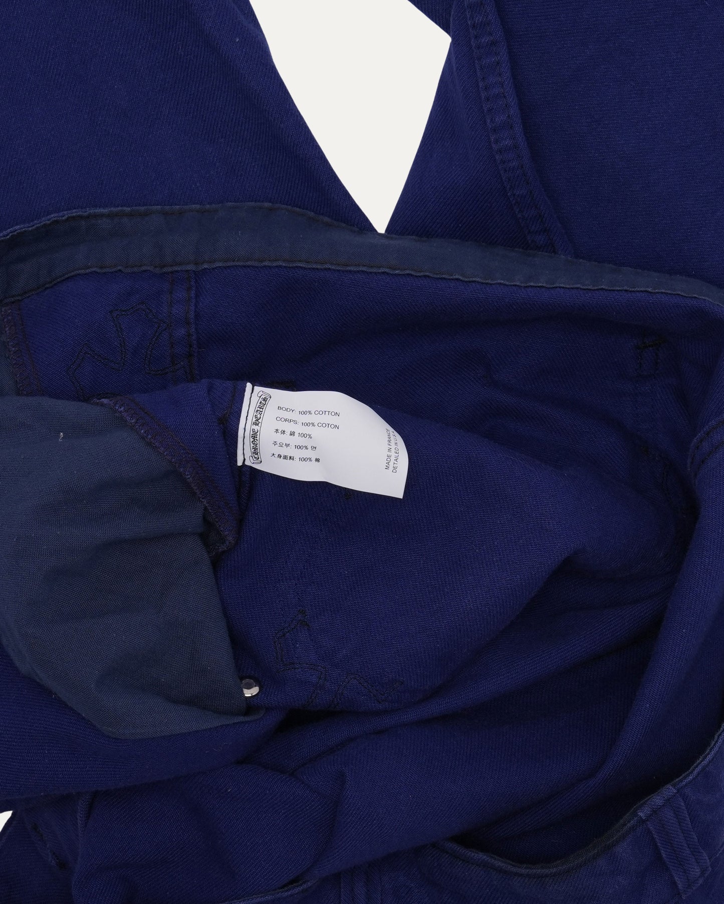 Cross Patch Bleu de Travail French Work Pants