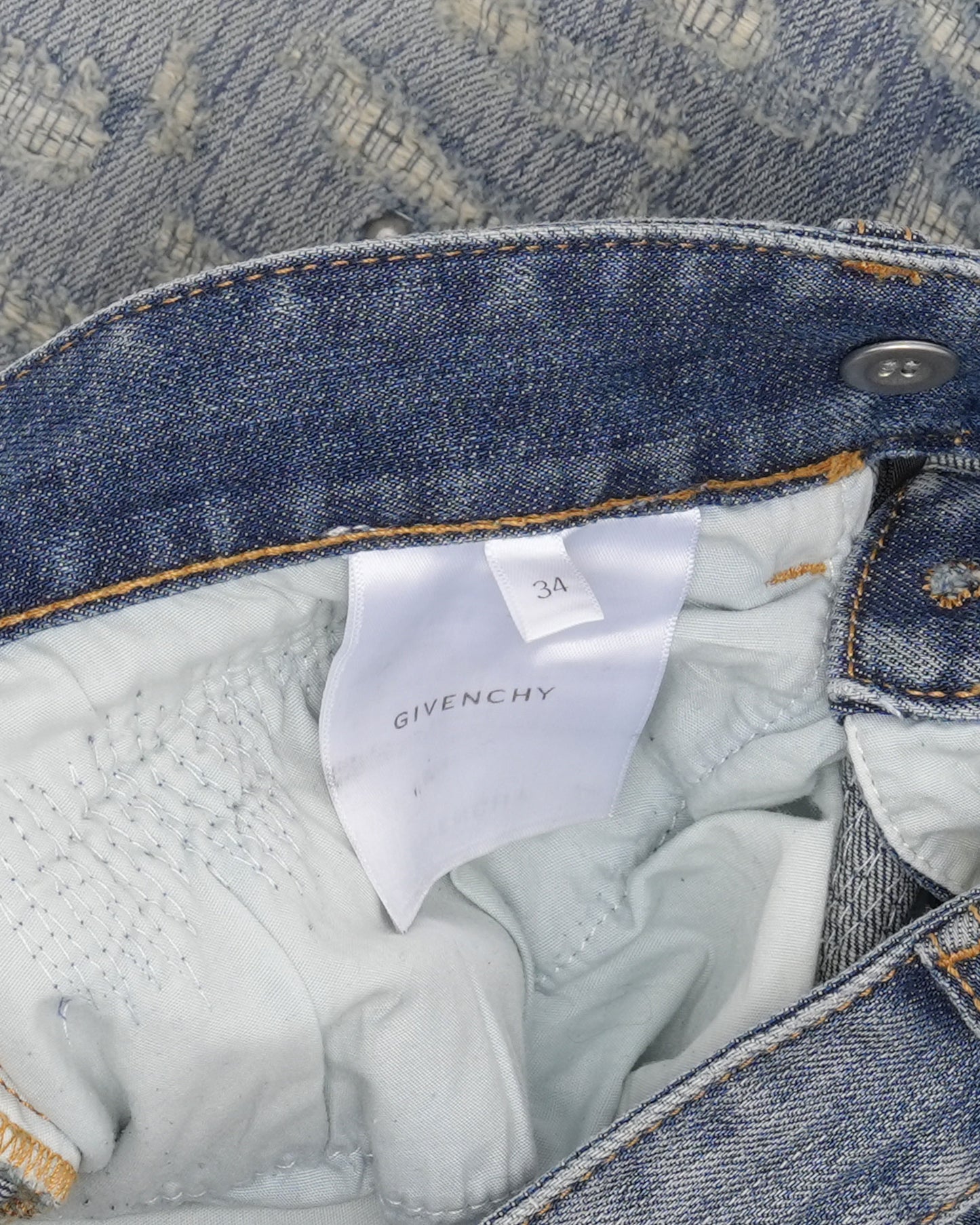 Studded Repaired Jeans