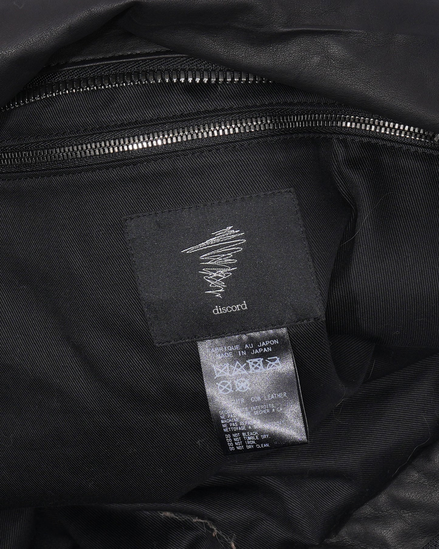 Discord Leather Messenger Bag