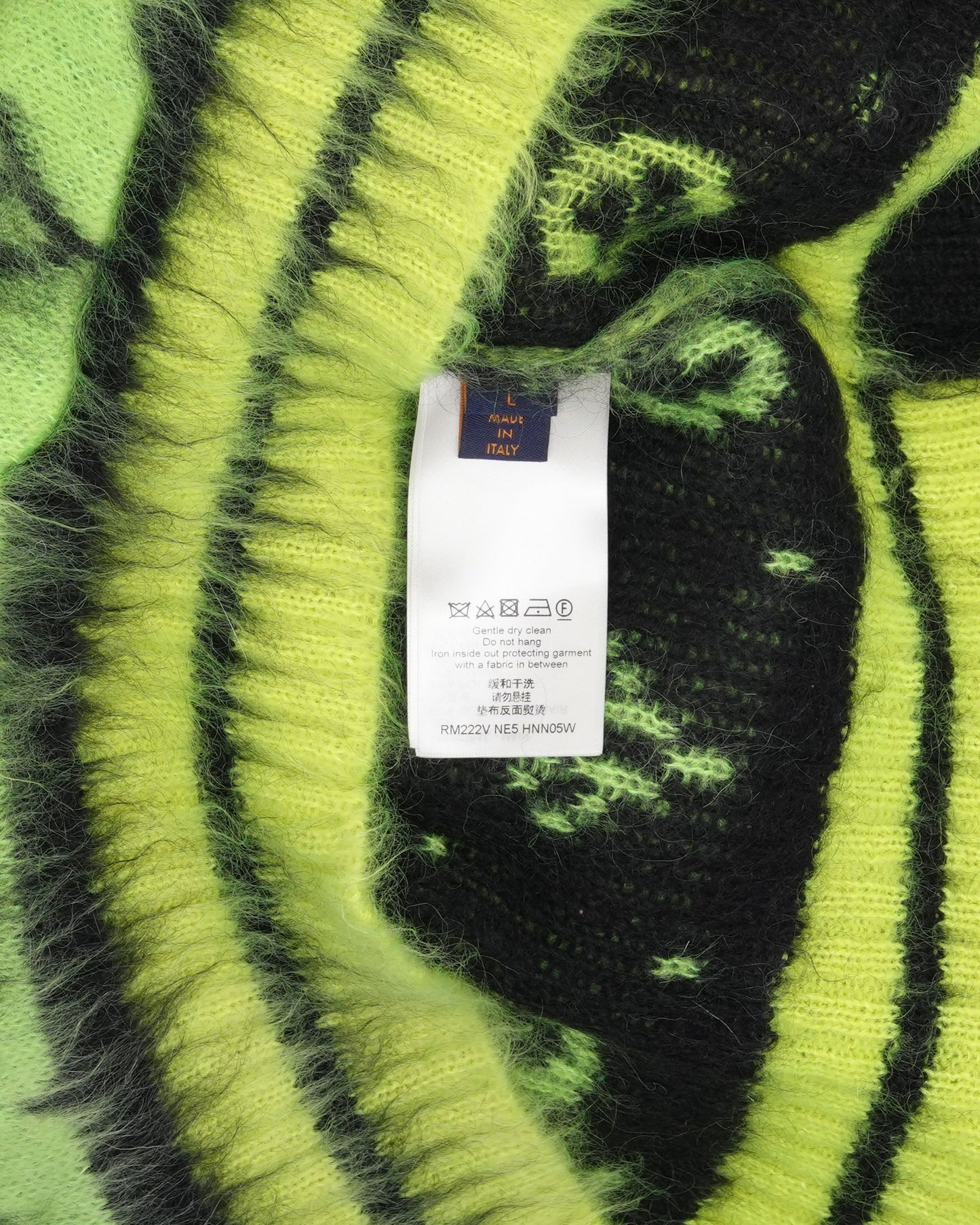 Monogram Mohair Cardigan Sweater