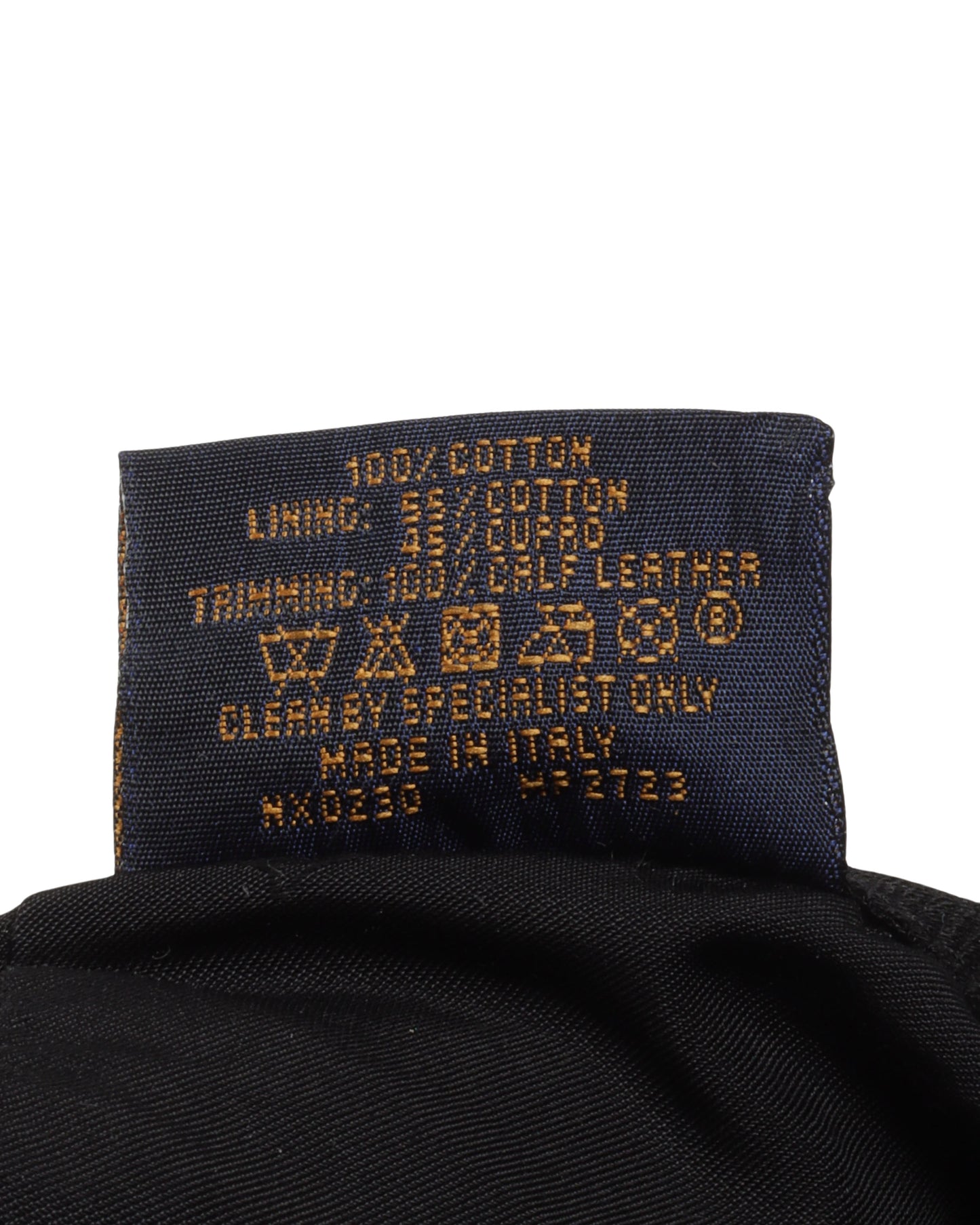 Corduroy Monogram Hat