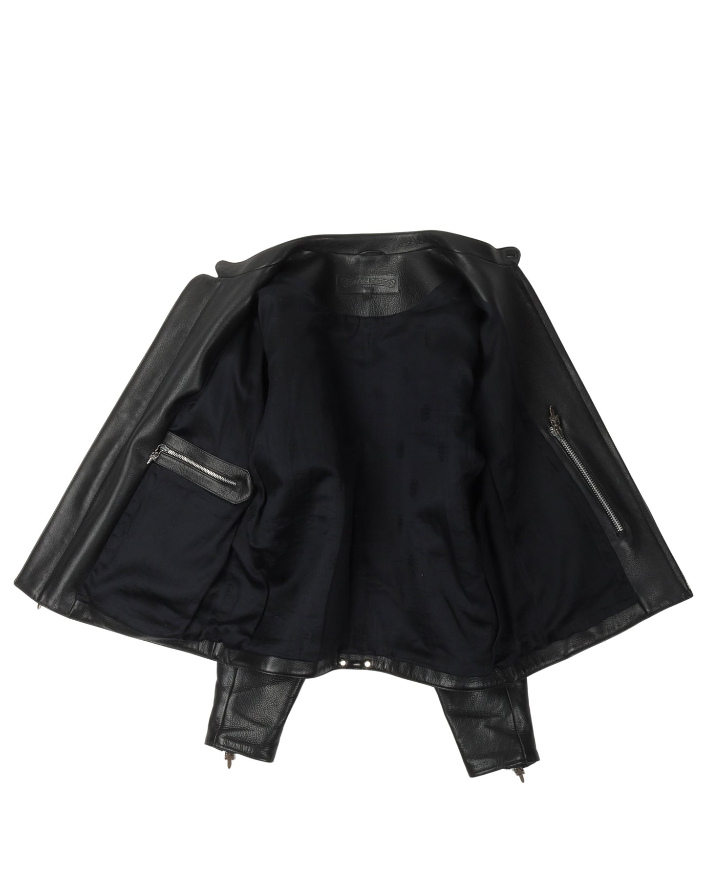 Cafe Racer Leather Jacket