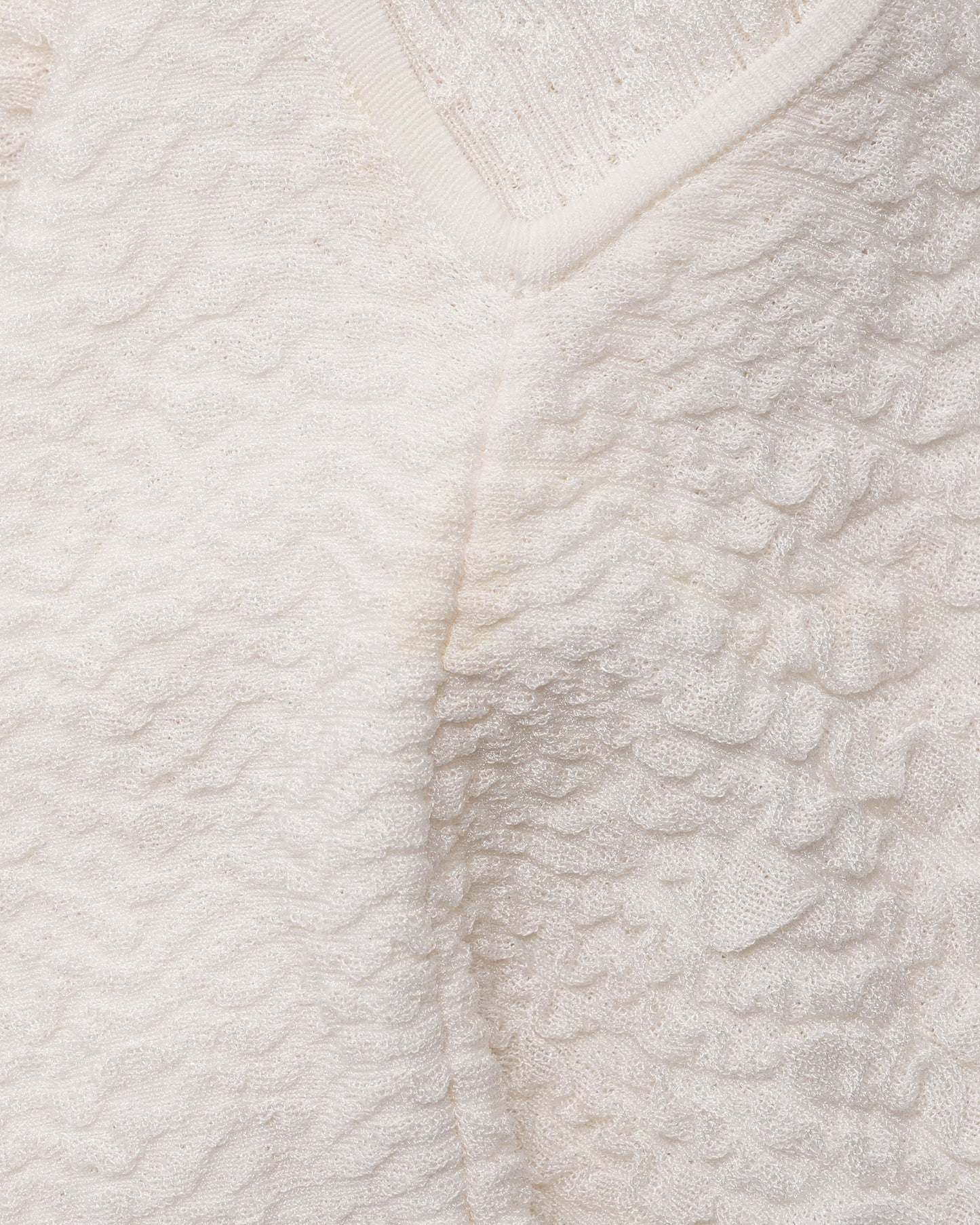 FW 1999 Ruched White Dress