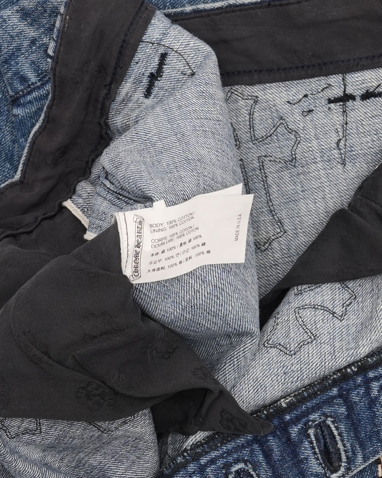 Turbo Diesel Cross Patch Carpenter Jeans