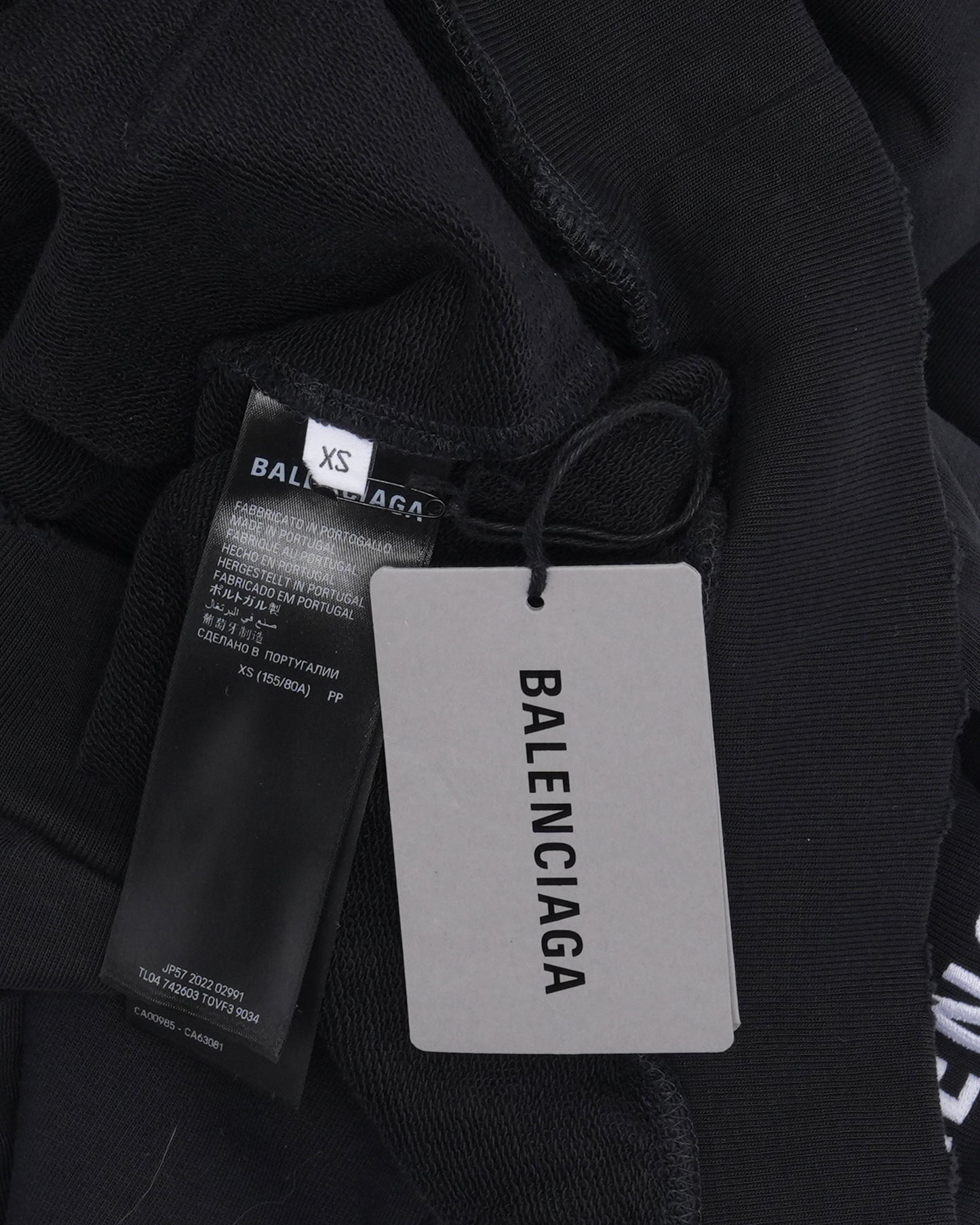 Rib Logo Hoodie