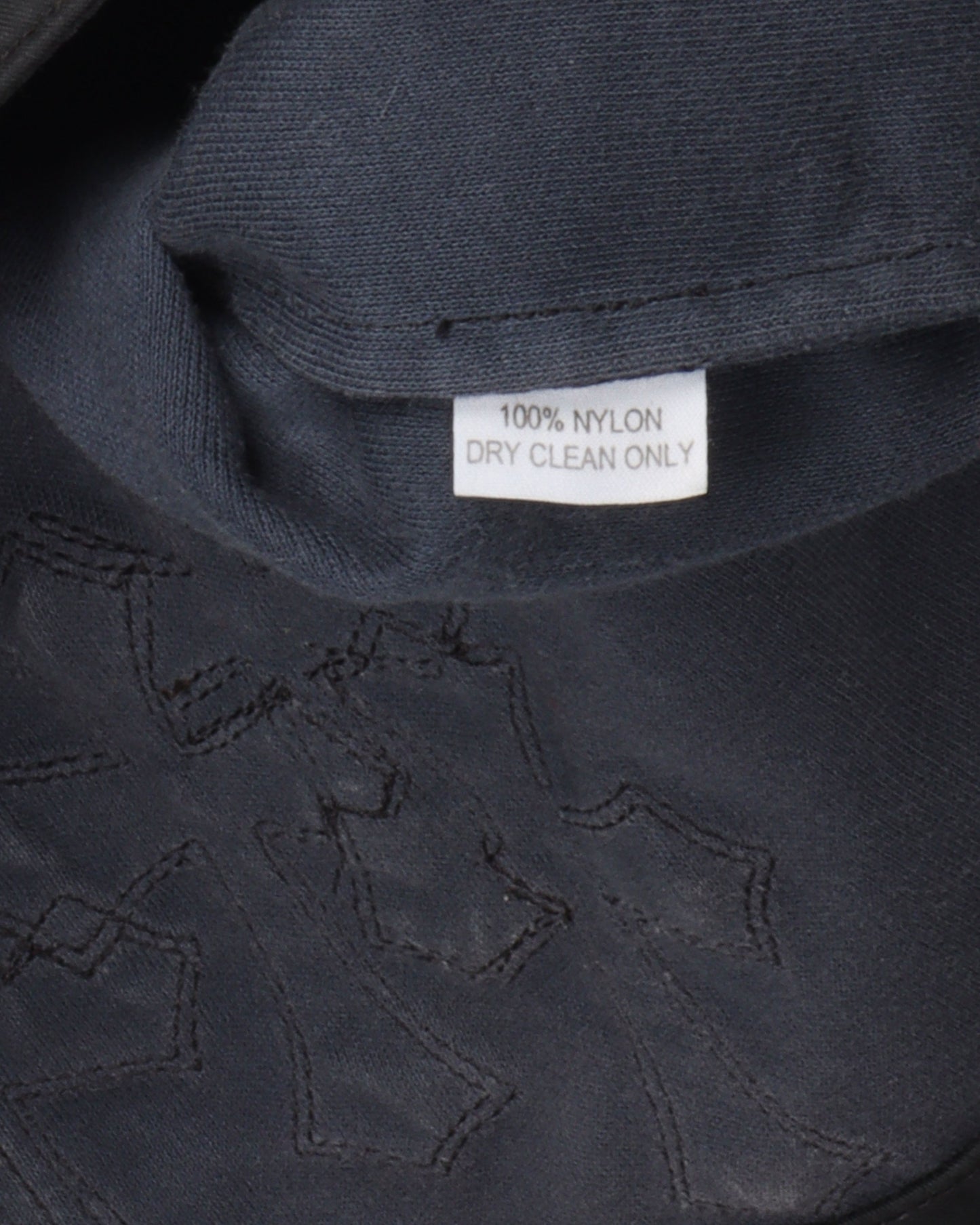 Cemetery Cross Patch Nylon Trucker Jacket