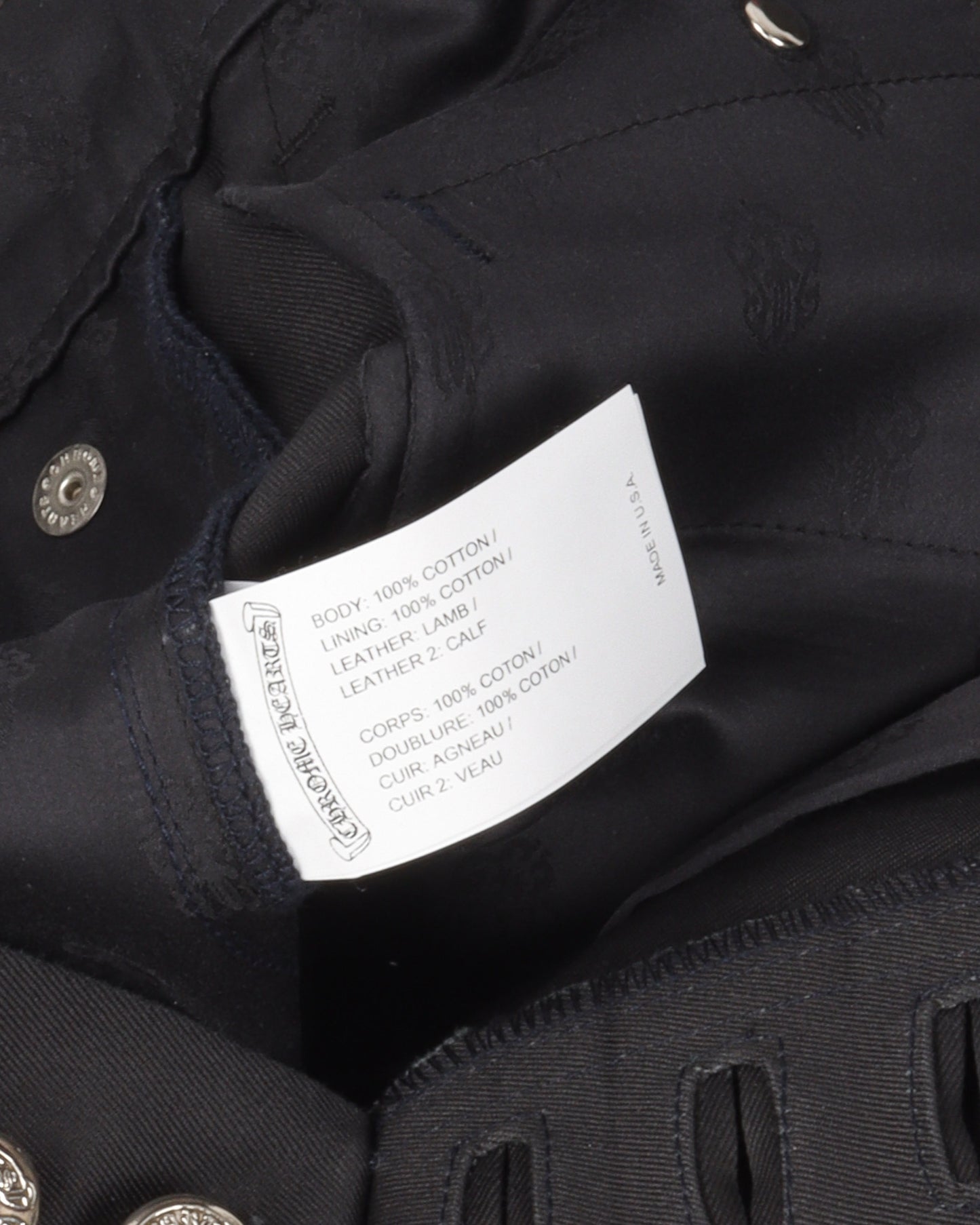 Multicolor Cross Patch Chino Pants