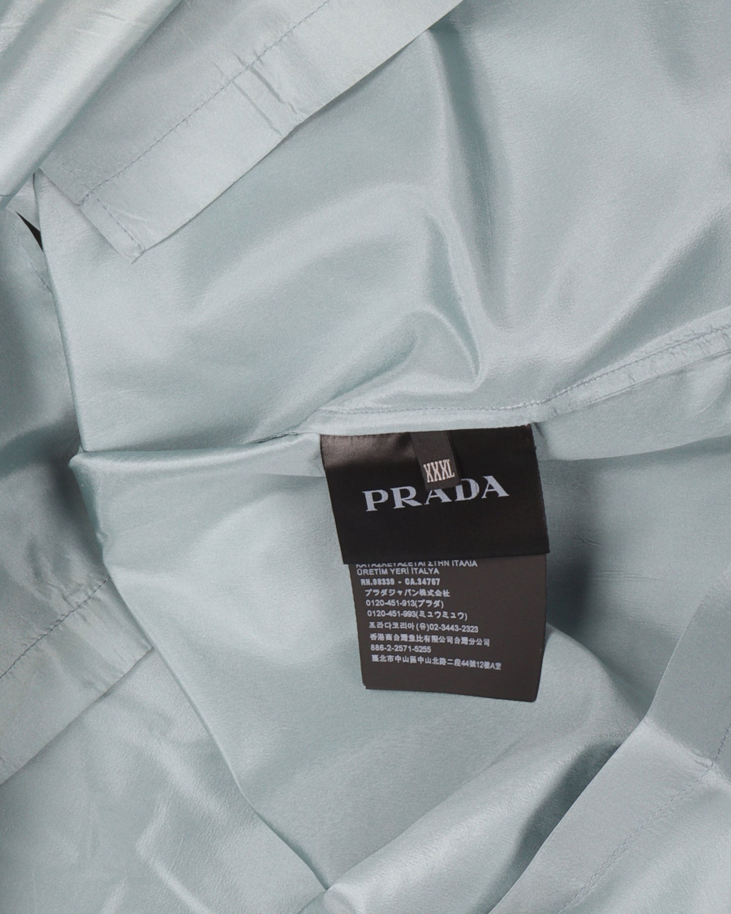 Silk Graphic Print Casual Shirt