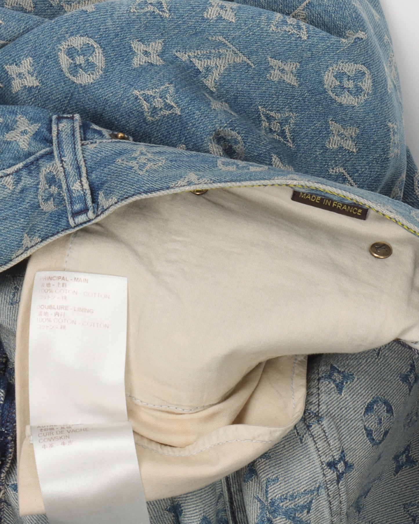 Supreme Monogram Denim Jeans